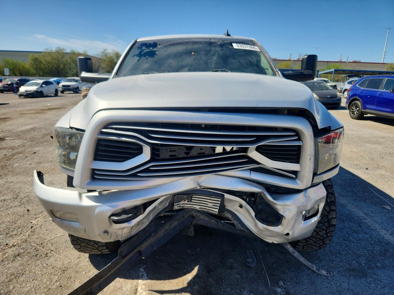 2018 Ram 2500 Slt Silver vin: 3C6UR5ML4JG307409