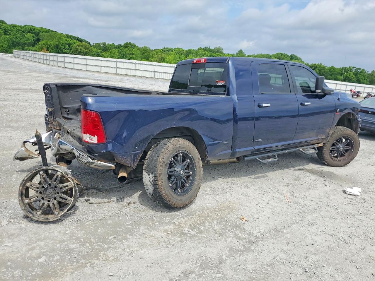 2014 Ram 2500 Slt Синий vin: 3C6UR5ML6EG320099