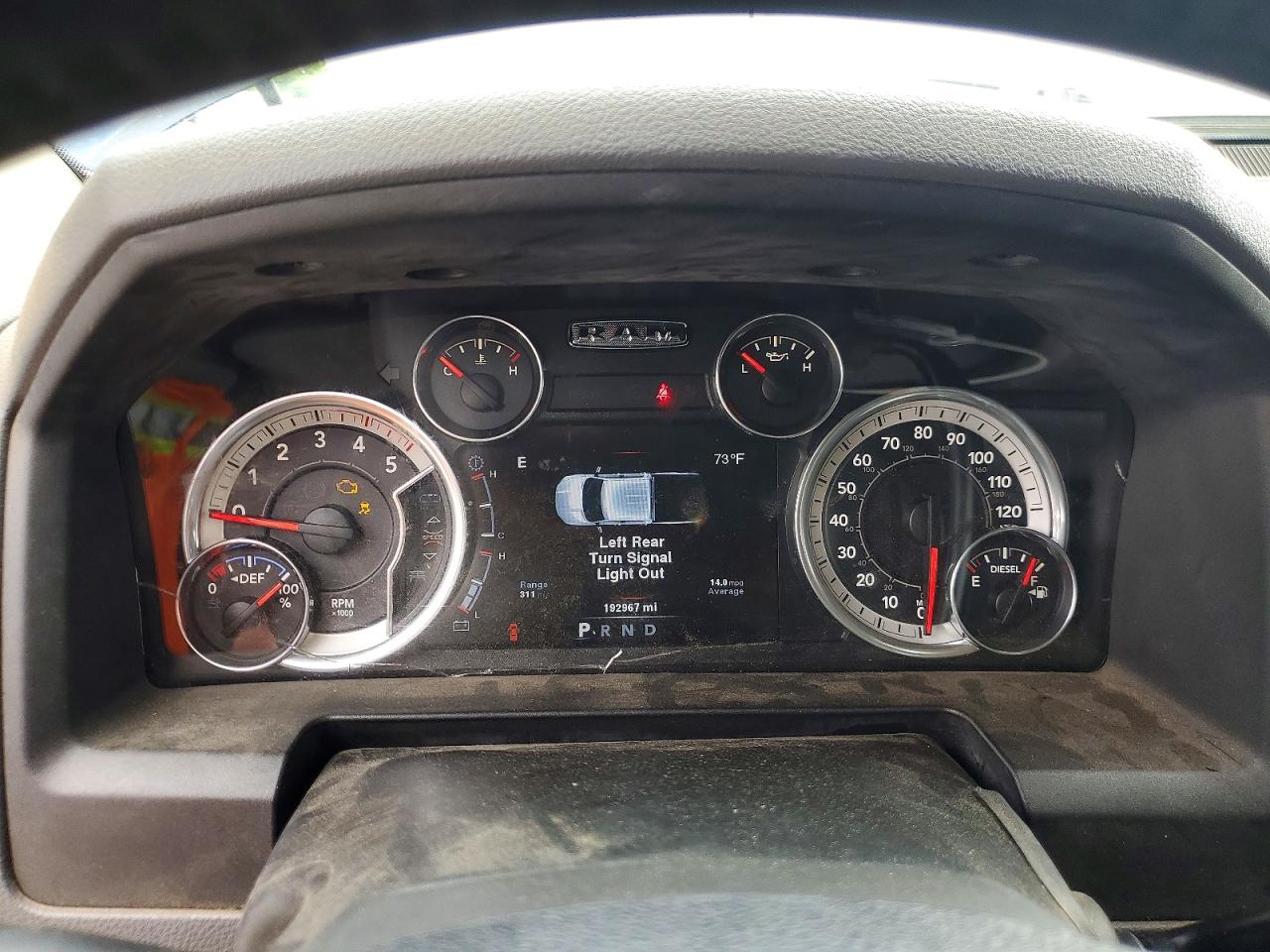 2014 Ram 2500 Slt Синий vin: 3C6UR5ML6EG320099