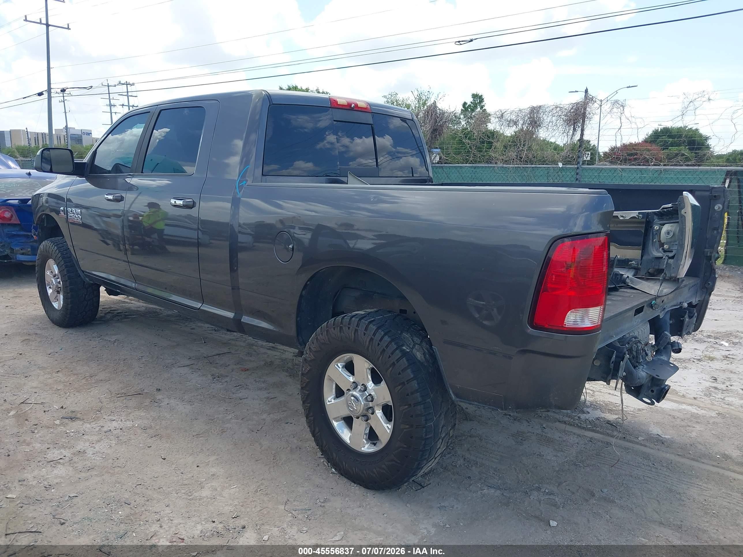 2014 Ram 2500 Lone Star Gray vin: 3C6UR5ML7EG292135