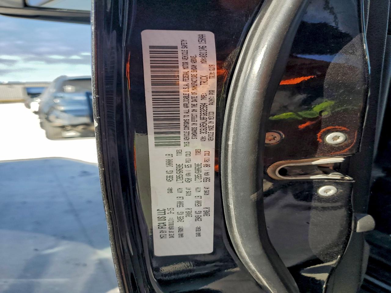 2015 Ram 2500 Black vin: 3C6UR5NJ8FG632584
