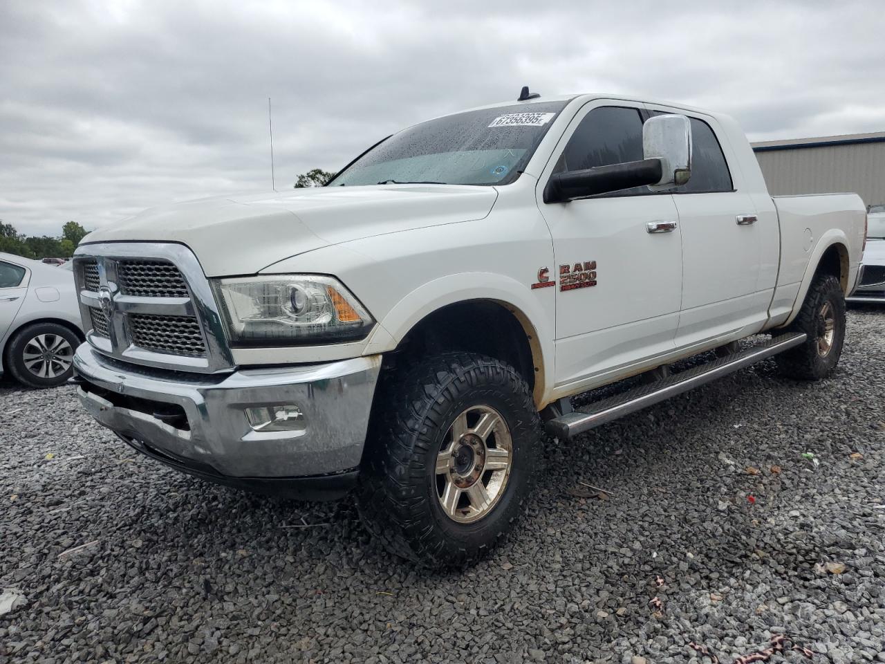 2013 Ram 2500 Laramie Белый vin: 3C6UR5NL1DG592444