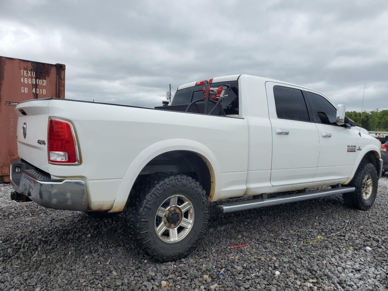 2013 Ram 2500 Laramie Белый vin: 3C6UR5NL1DG592444