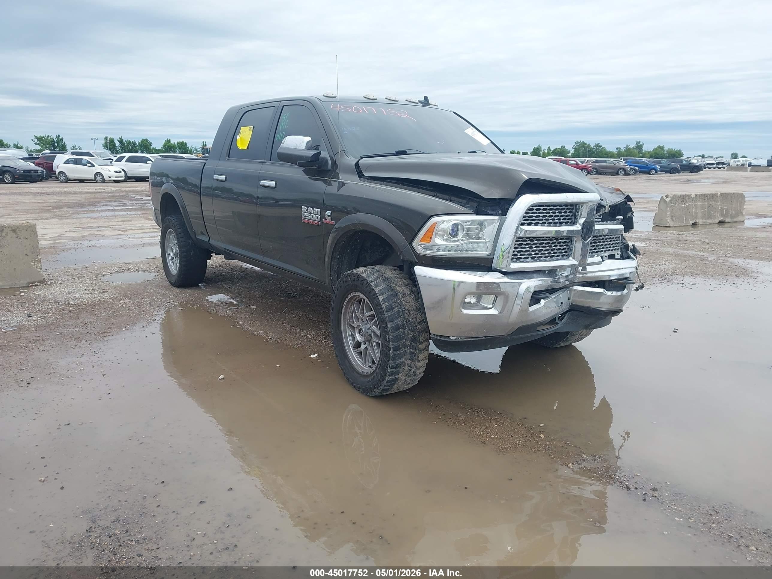 2014 Ram 2500 Laramie Brown vin: 3C6UR5NL2EG175058