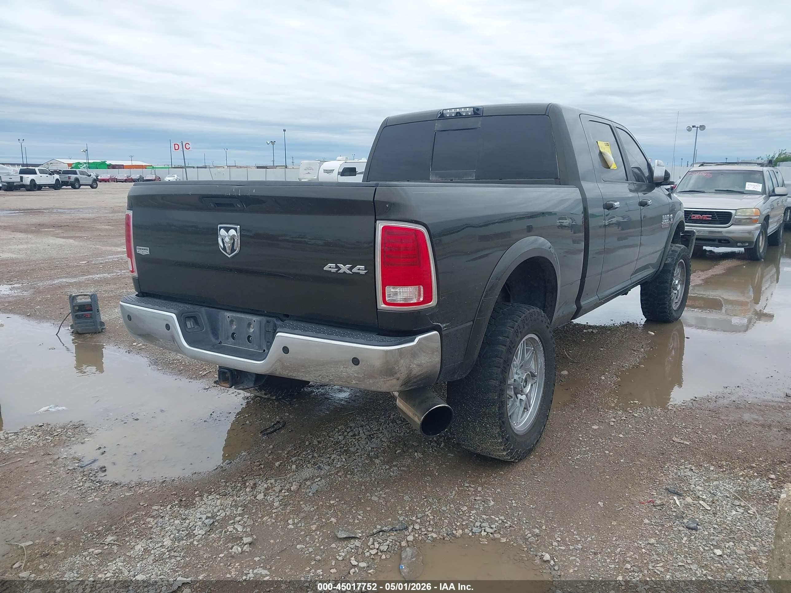 2014 Ram 2500 Laramie Brown vin: 3C6UR5NL2EG175058