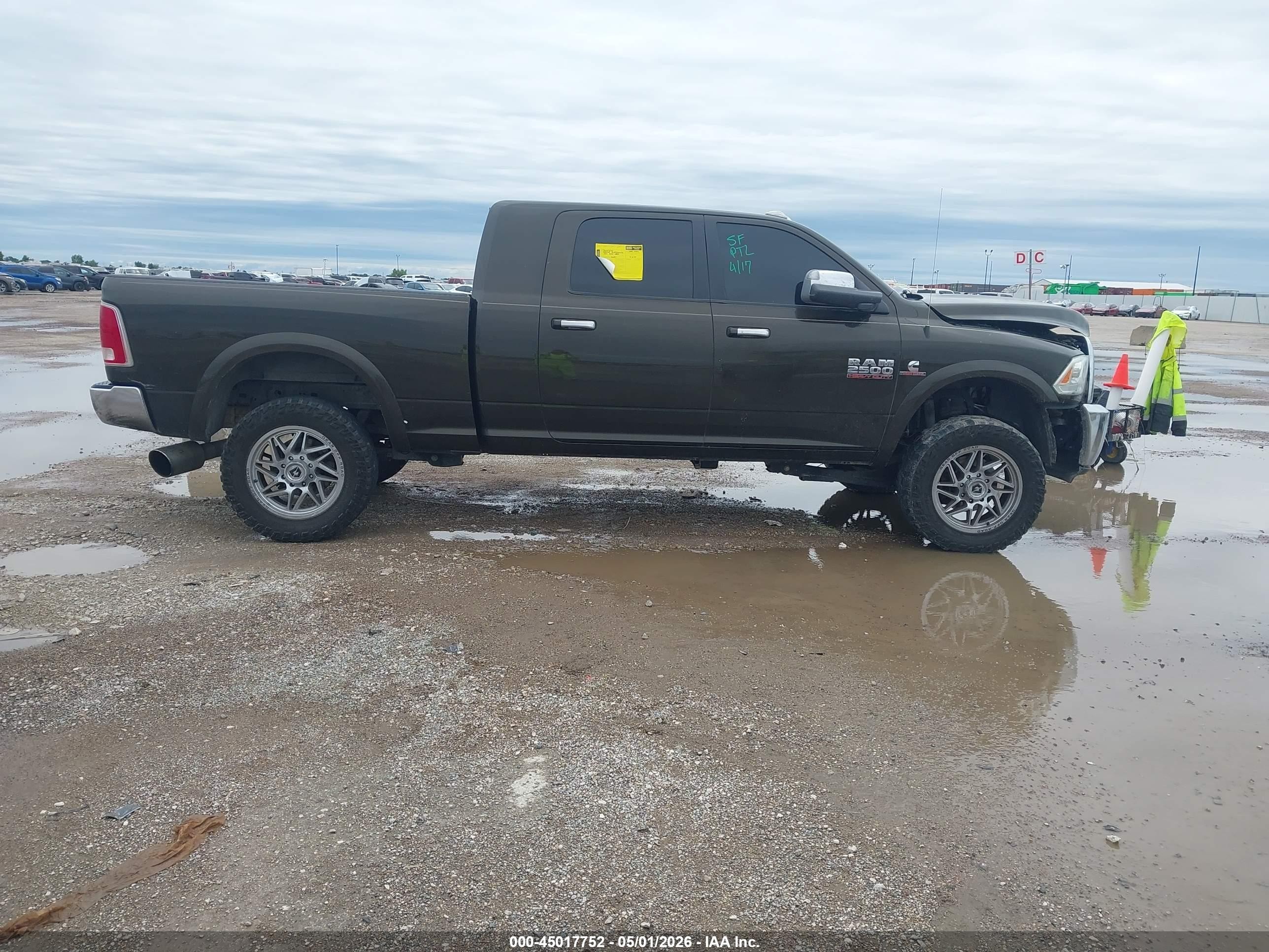 2014 Ram 2500 Laramie Brown vin: 3C6UR5NL2EG175058