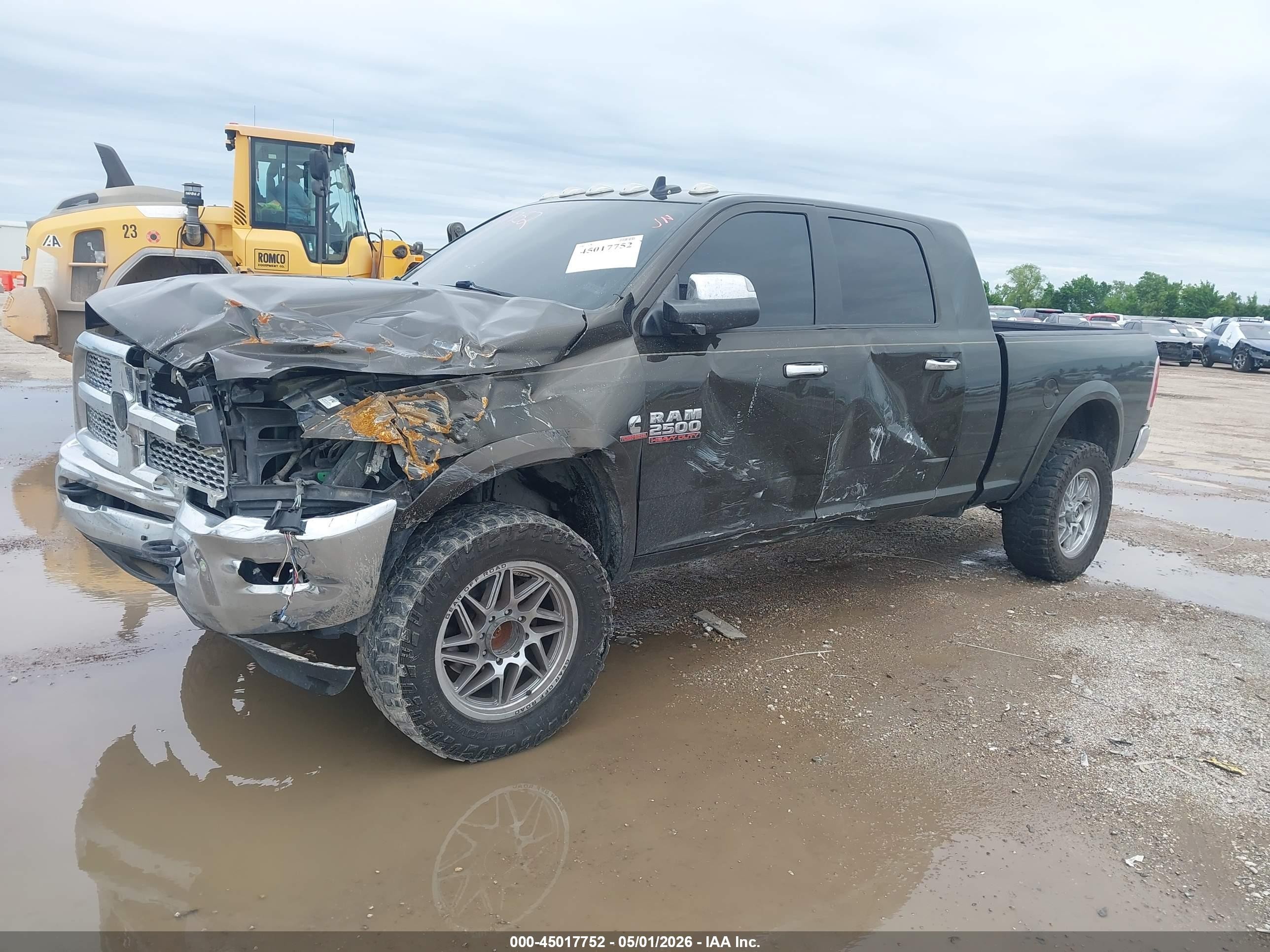 2014 Ram 2500 Laramie Brown vin: 3C6UR5NL2EG175058