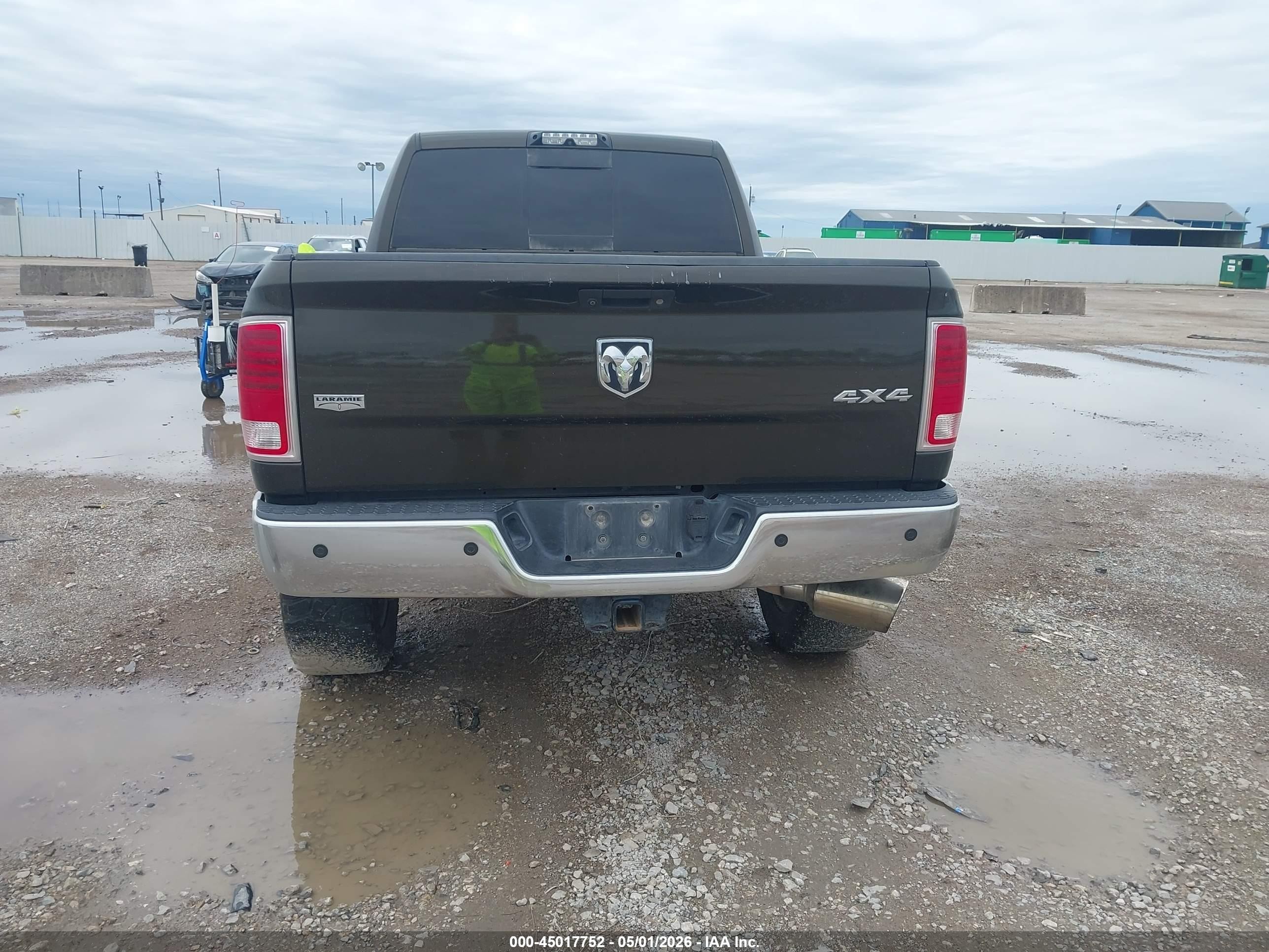 2014 Ram 2500 Laramie Brown vin: 3C6UR5NL2EG175058