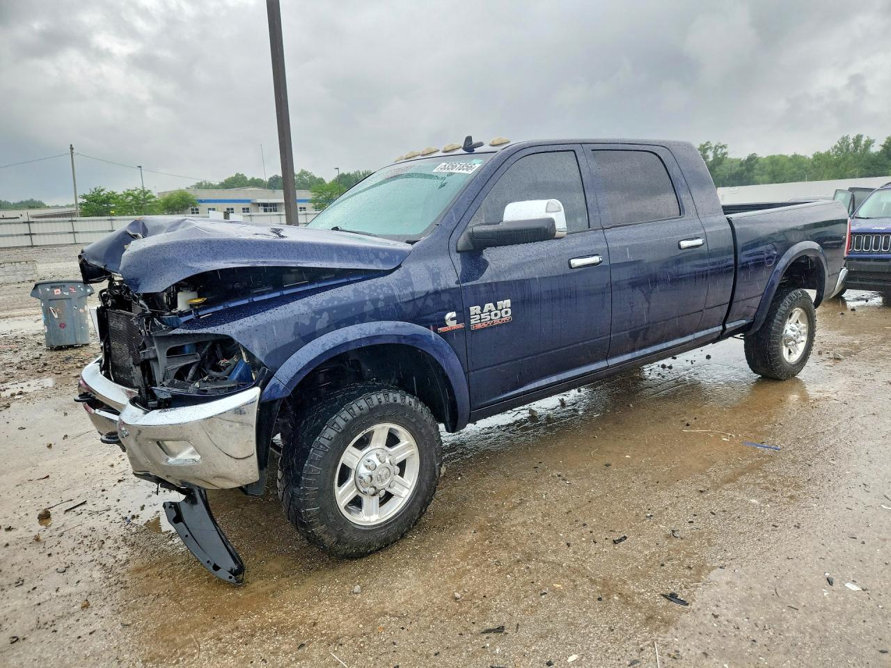 2013 Ram 2500 Laramie Blue vin: 3C6UR5NL3DG558912