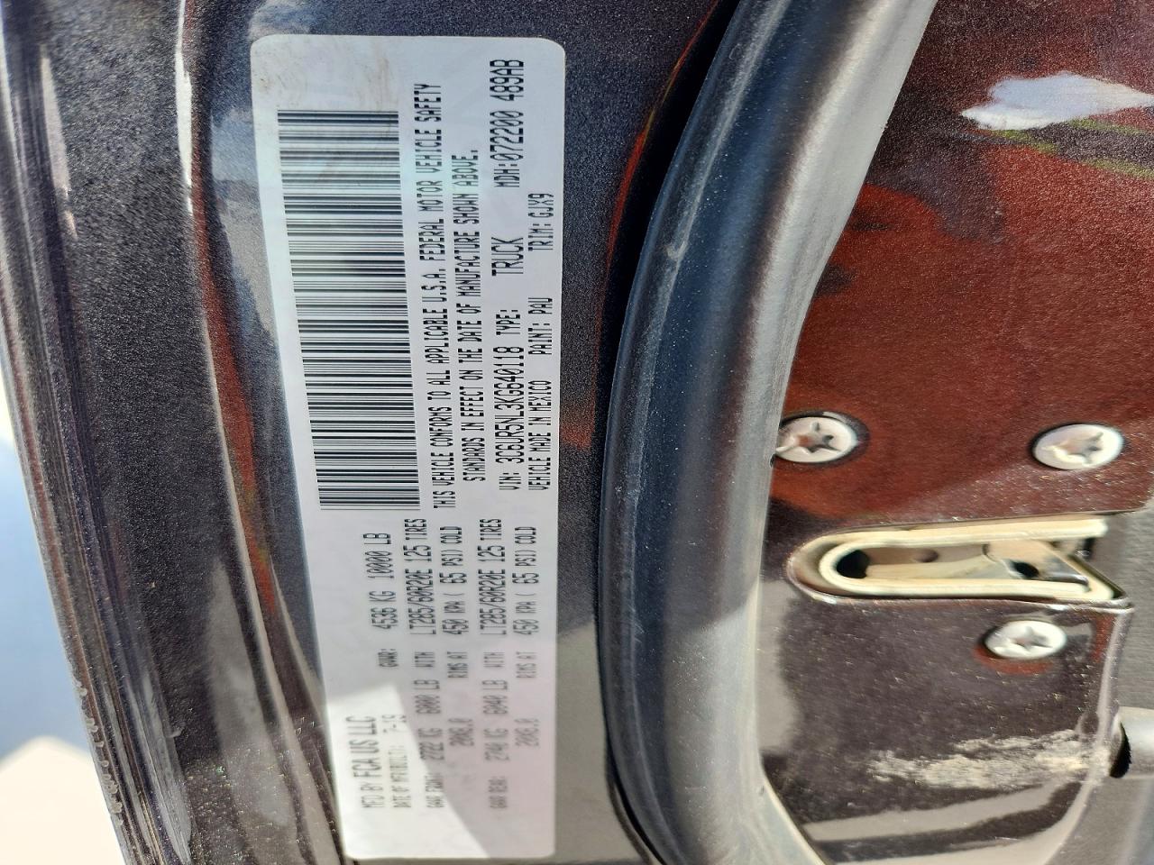 2019 Ram 2500 Laramie Gray vin: 3C6UR5NL3KG640118