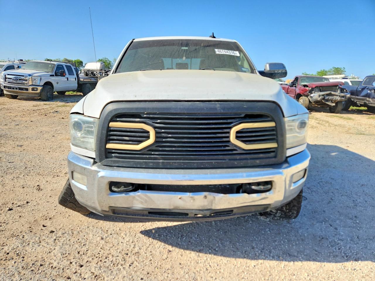 2013 Ram 2500 Laramie Белый vin: 3C6UR5NL5DG541318