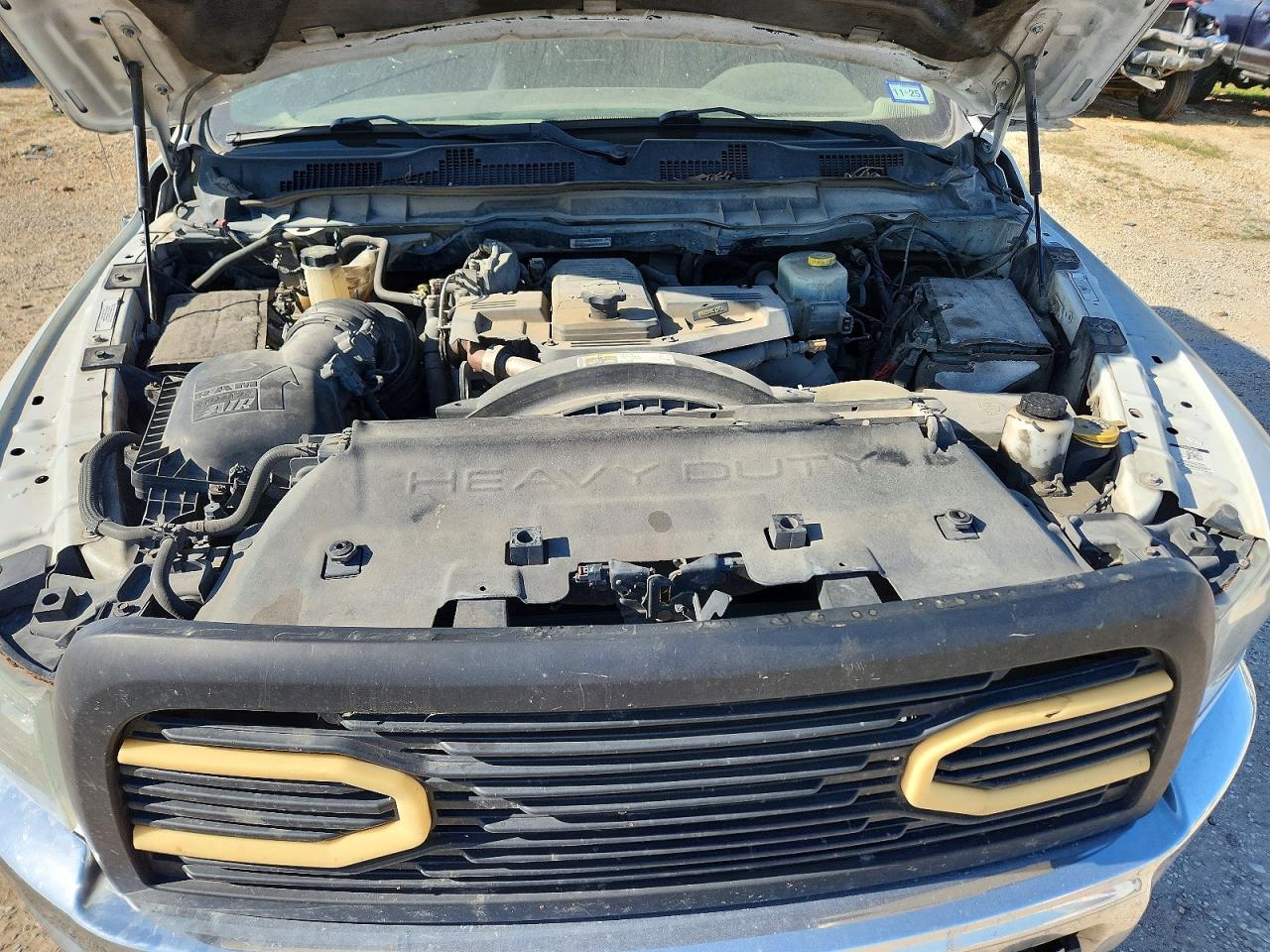 2013 Ram 2500 Laramie Белый vin: 3C6UR5NL5DG541318