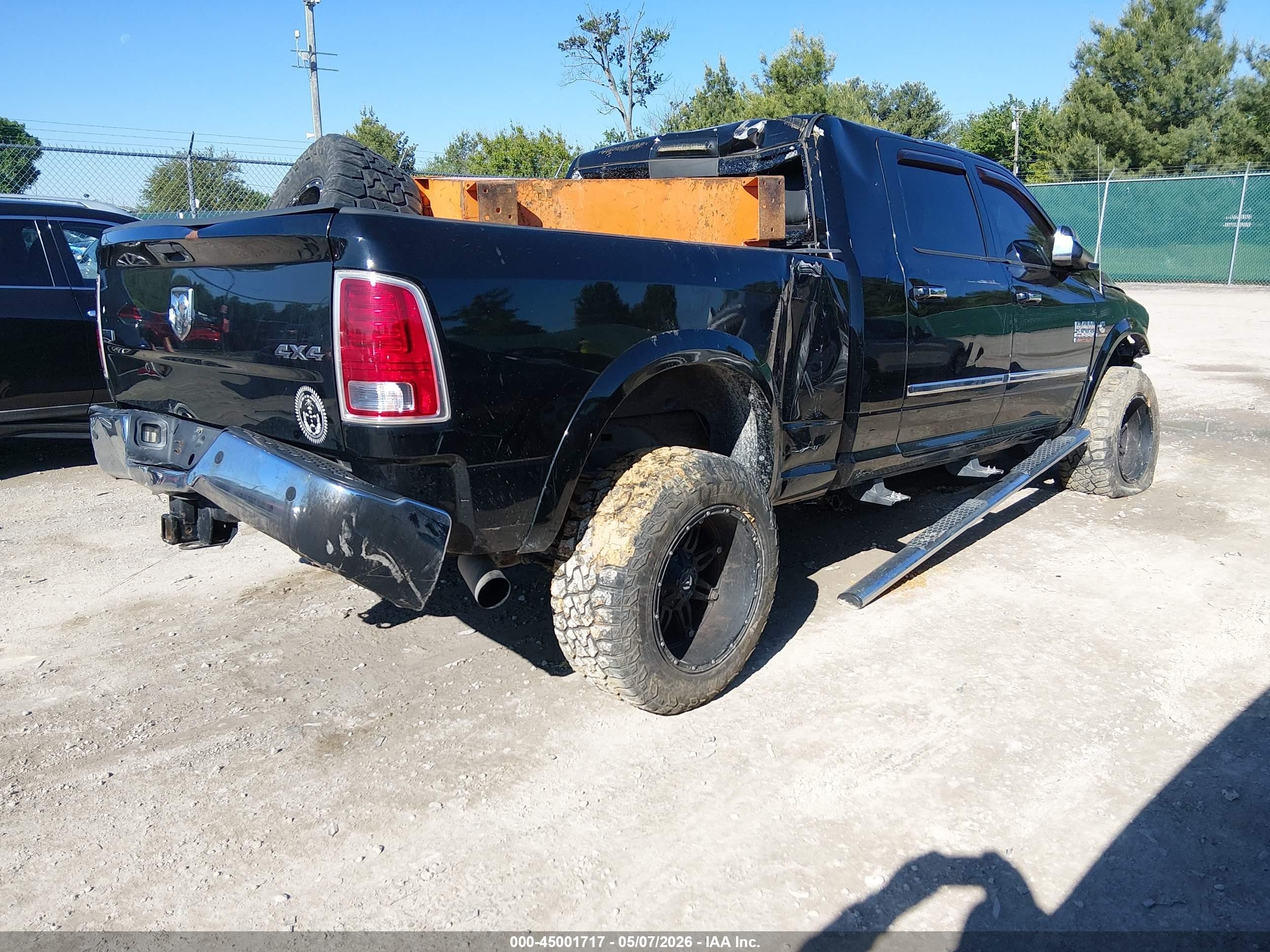2014 Ram 2500 Laramie Black vin: 3C6UR5NL9EG284004