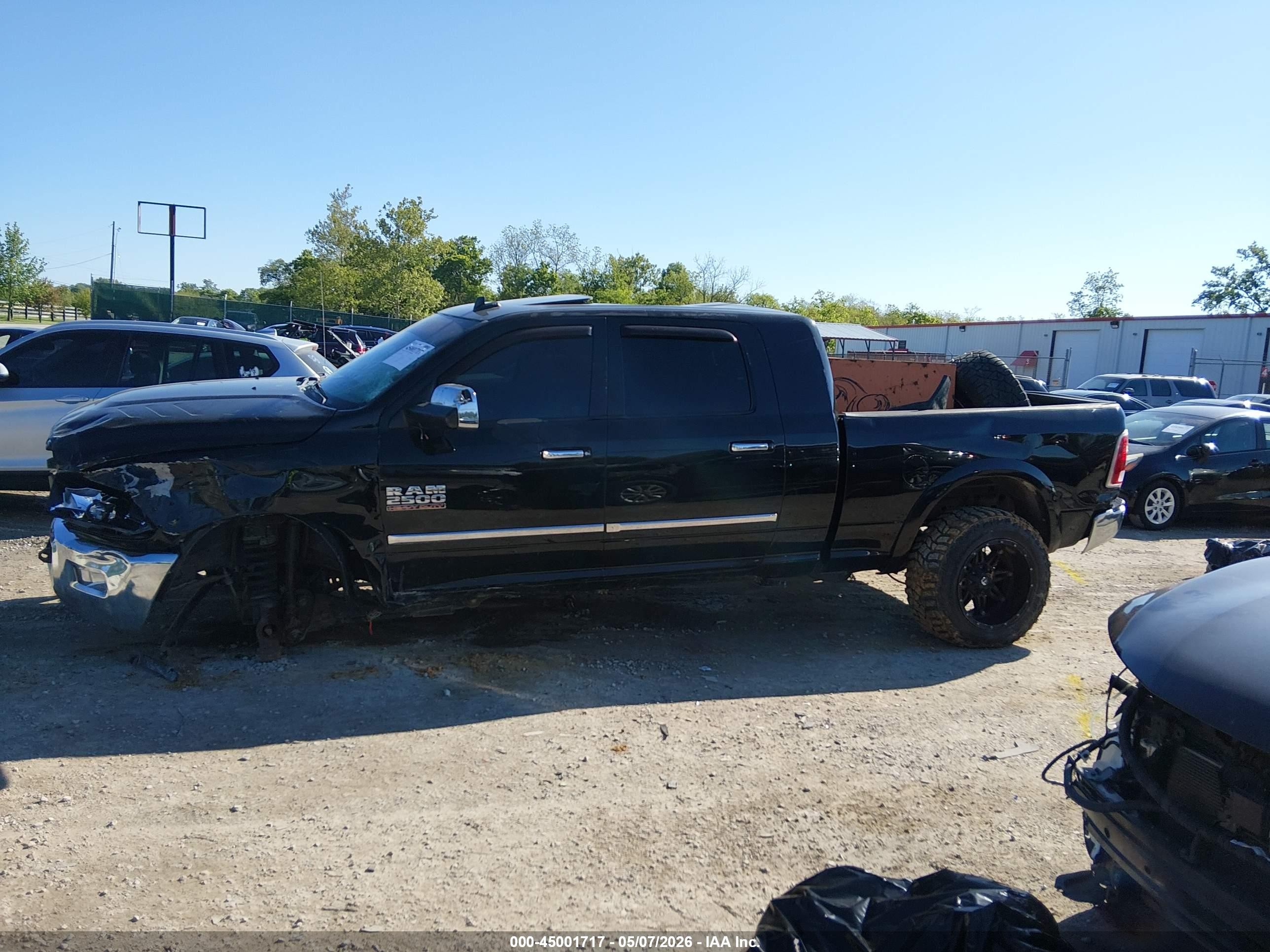 2014 Ram 2500 Laramie Black vin: 3C6UR5NL9EG284004