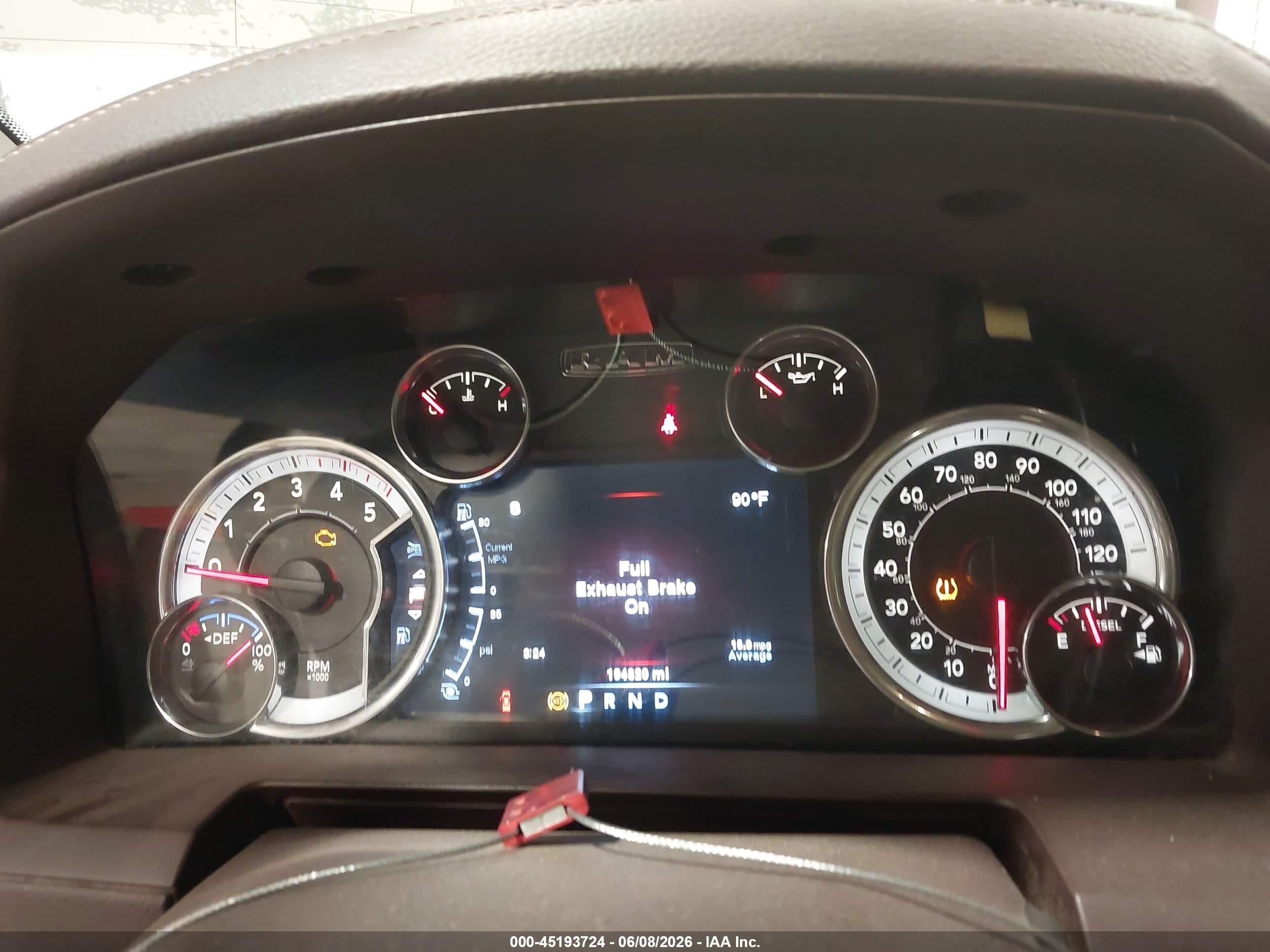 2014 Ram 2500 Laramie Белый vin: 3C6UR5NL9EG320323