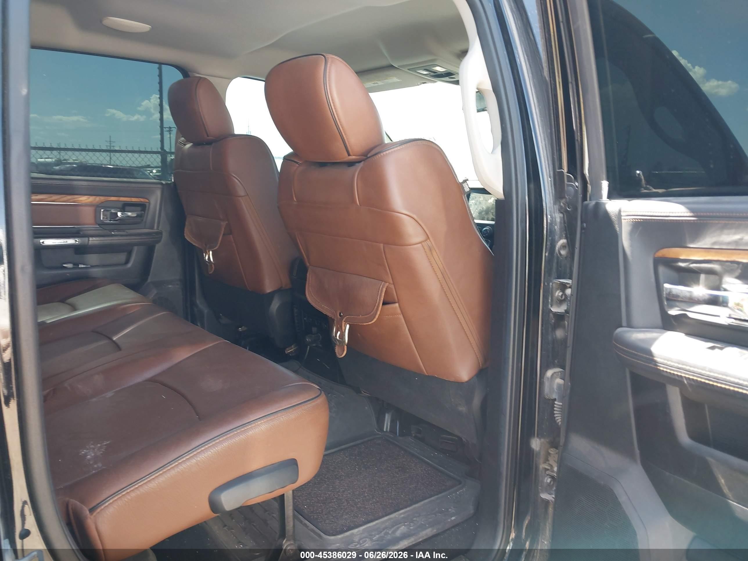 2014 Ram 2500 Longhorn Black vin: 3C6UR5PL1EG315095