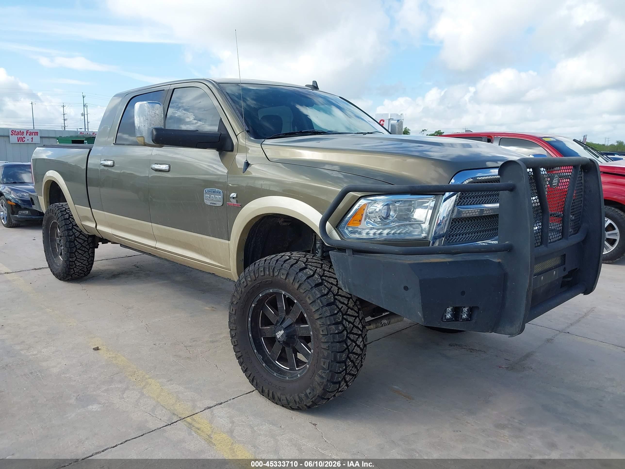 2014 Ram 2500 Longhorn Gray vin: 3C6UR5PL4EG244717