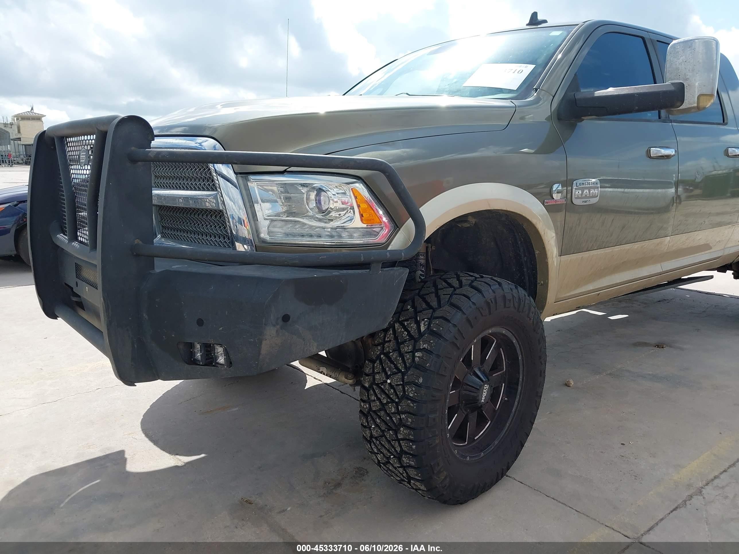 2014 Ram 2500 Longhorn Gray vin: 3C6UR5PL4EG244717