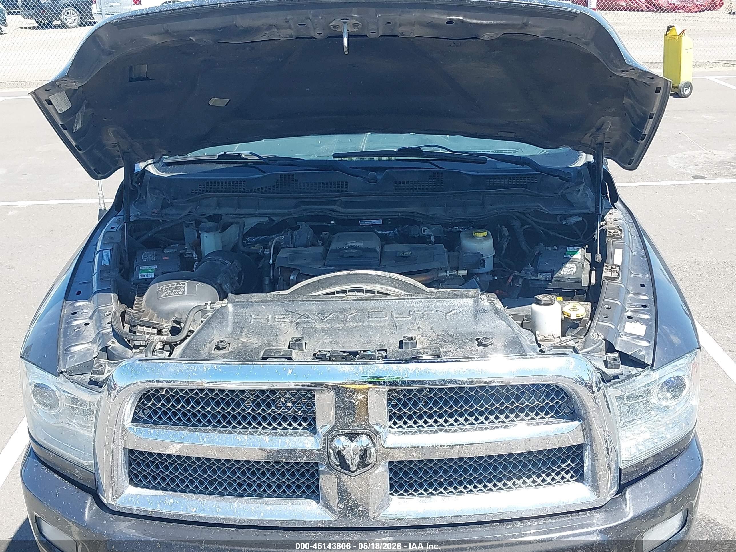 2014 Ram 2500 Longhorn Limited Серый vin: 3C6UR5PL4EG315284