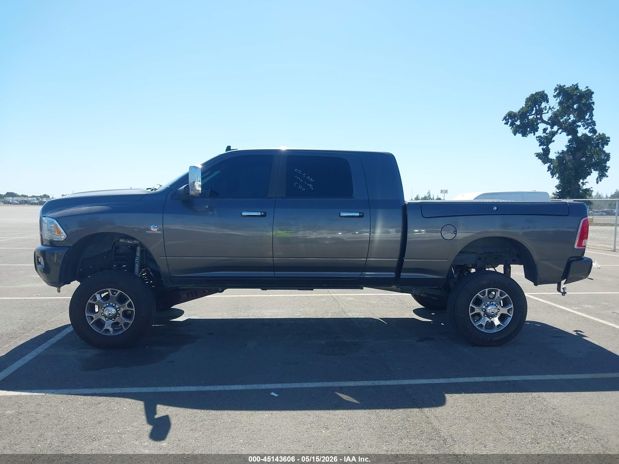 2014 Ram 2500 Longhorn Limited Серый vin: 3C6UR5PL4EG315284