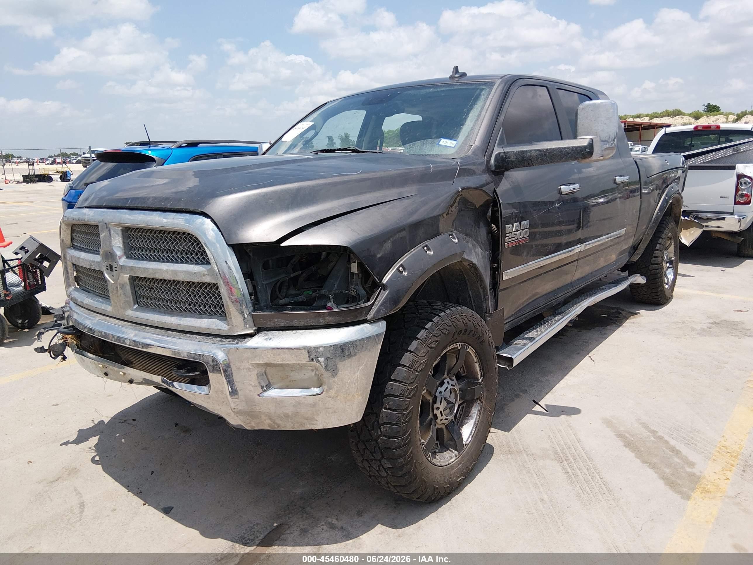 2014 Ram 2500 Longhorn Limited Black vin: 3C6UR5PL5EG320882