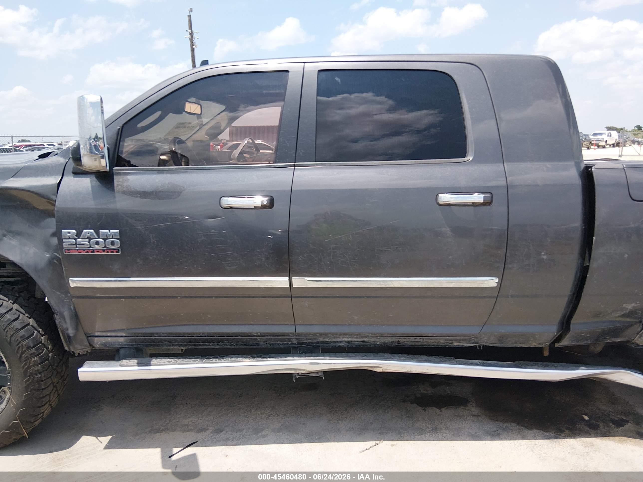 2014 Ram 2500 Longhorn Limited Black vin: 3C6UR5PL5EG320882