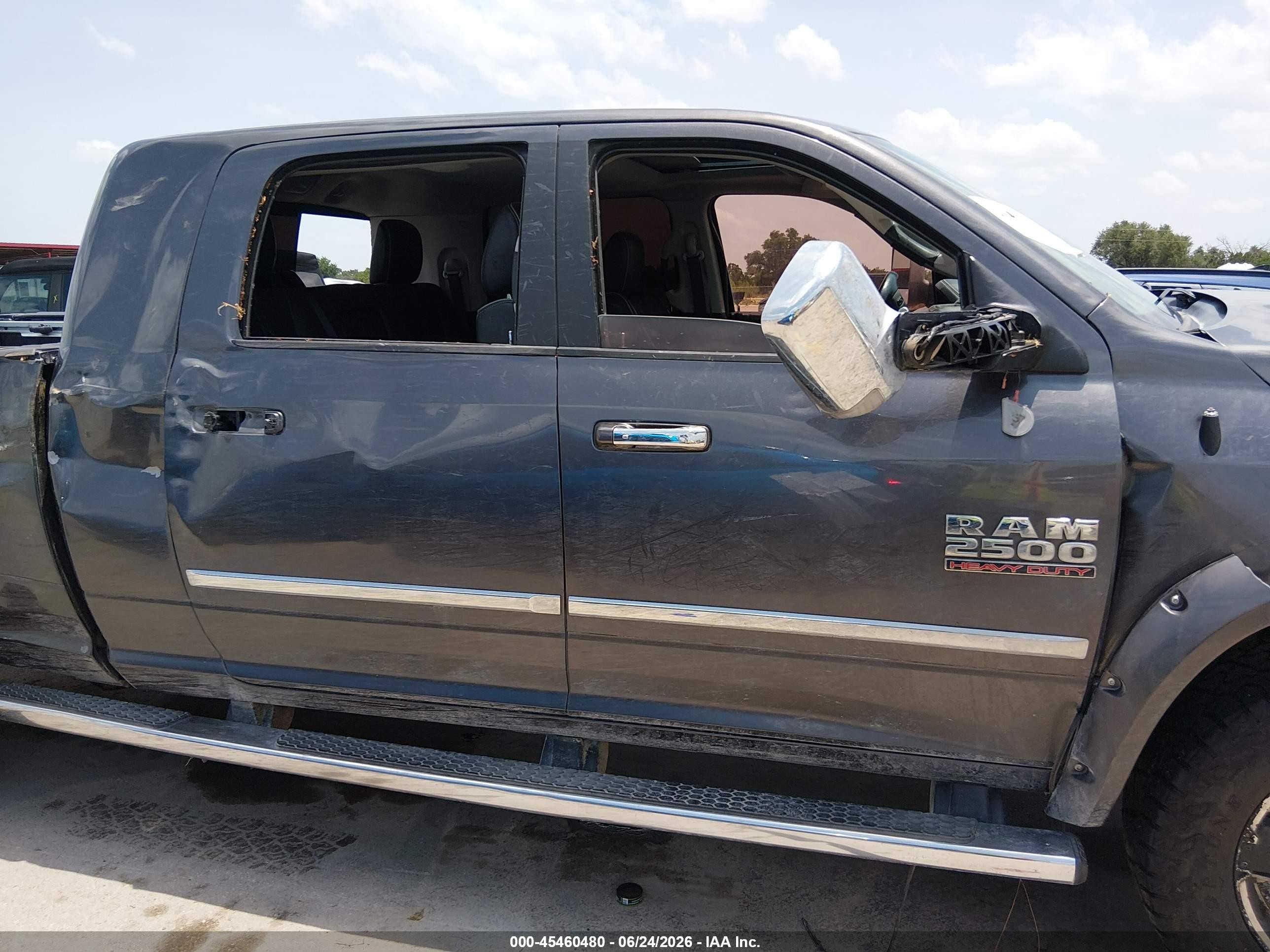2014 Ram 2500 Longhorn Limited Black vin: 3C6UR5PL5EG320882