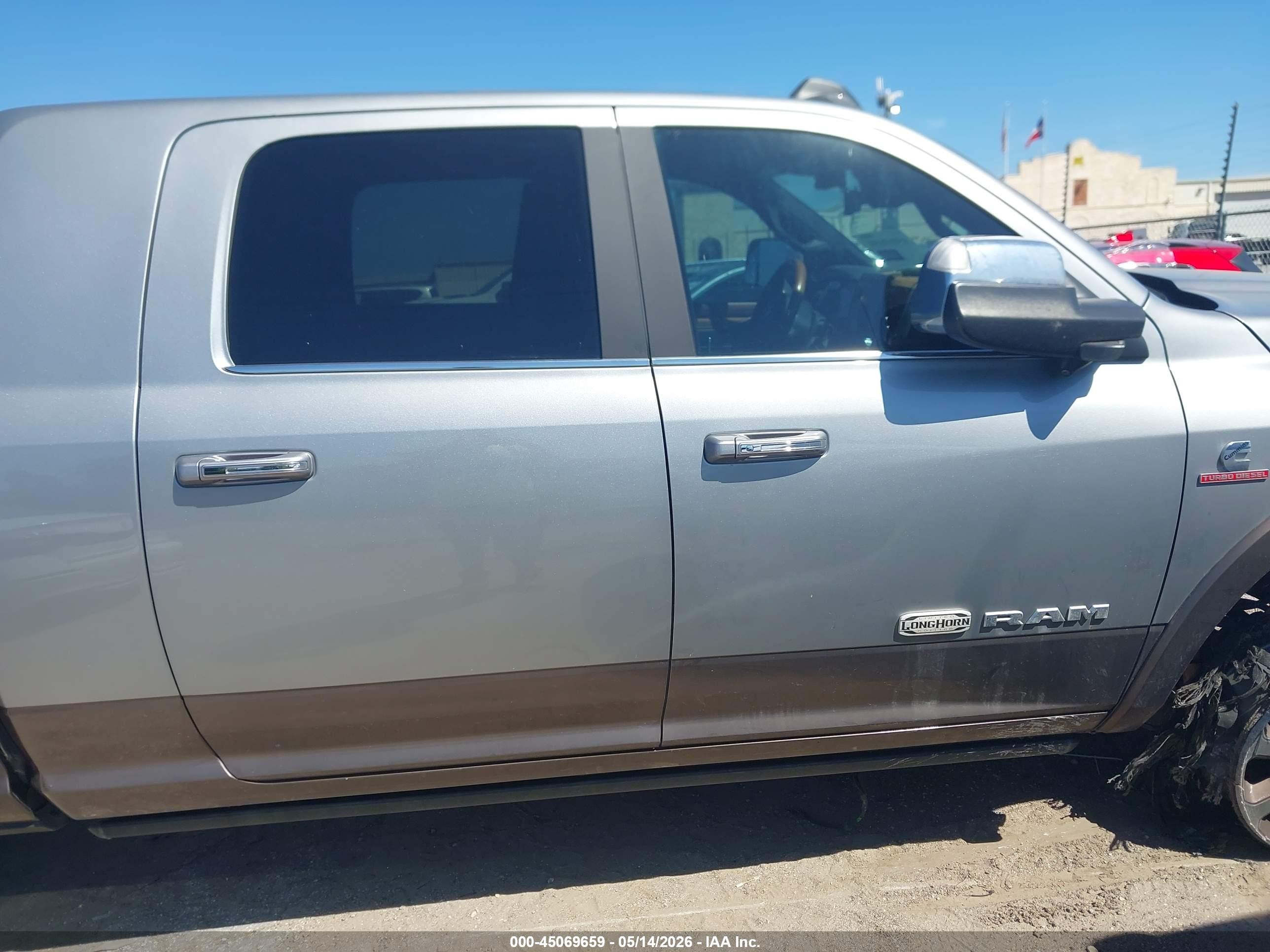 2022 Ram 2500 Limited Longhorn  4x4 6'4 Box Silver vin: 3C6UR5PL7NG183346