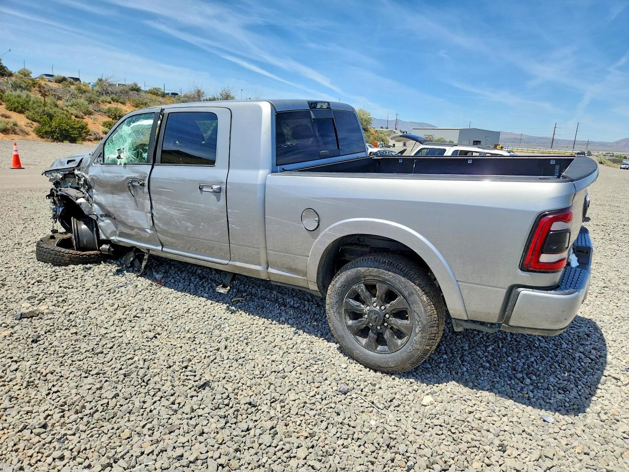 2022 Ram 2500 Limited Silver vin: 3C6UR5TL0NG168547