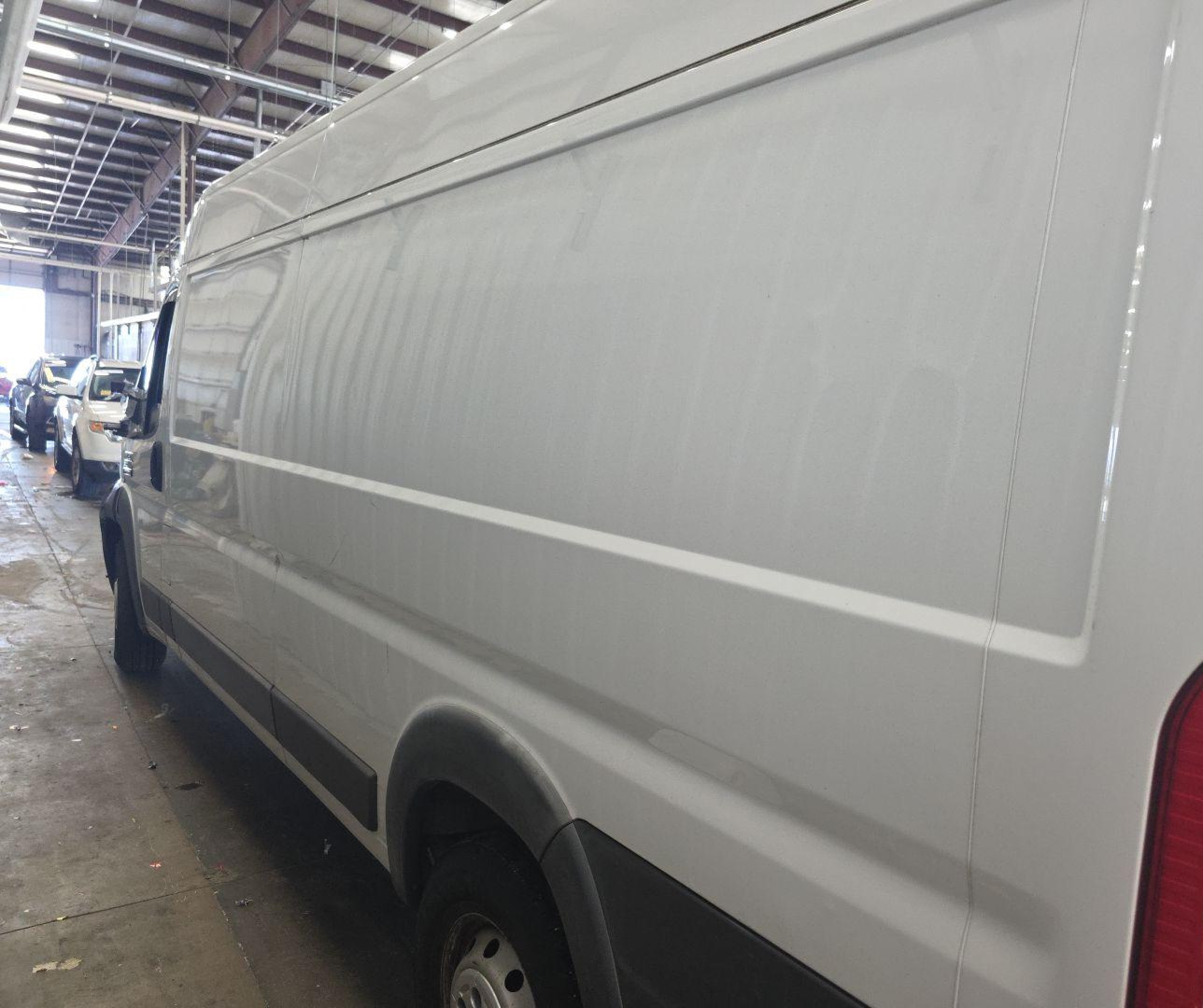 2015 Ram Promaster 3500 High Roof White vin: 3C6URVJG8FE509762