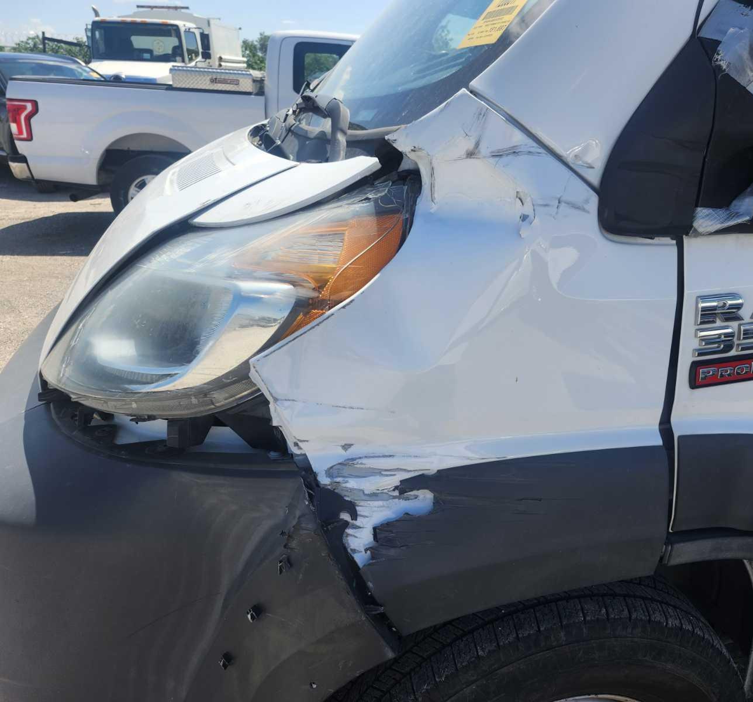 2015 Ram Promaster 3500 High Roof White vin: 3C6URVJG8FE509762