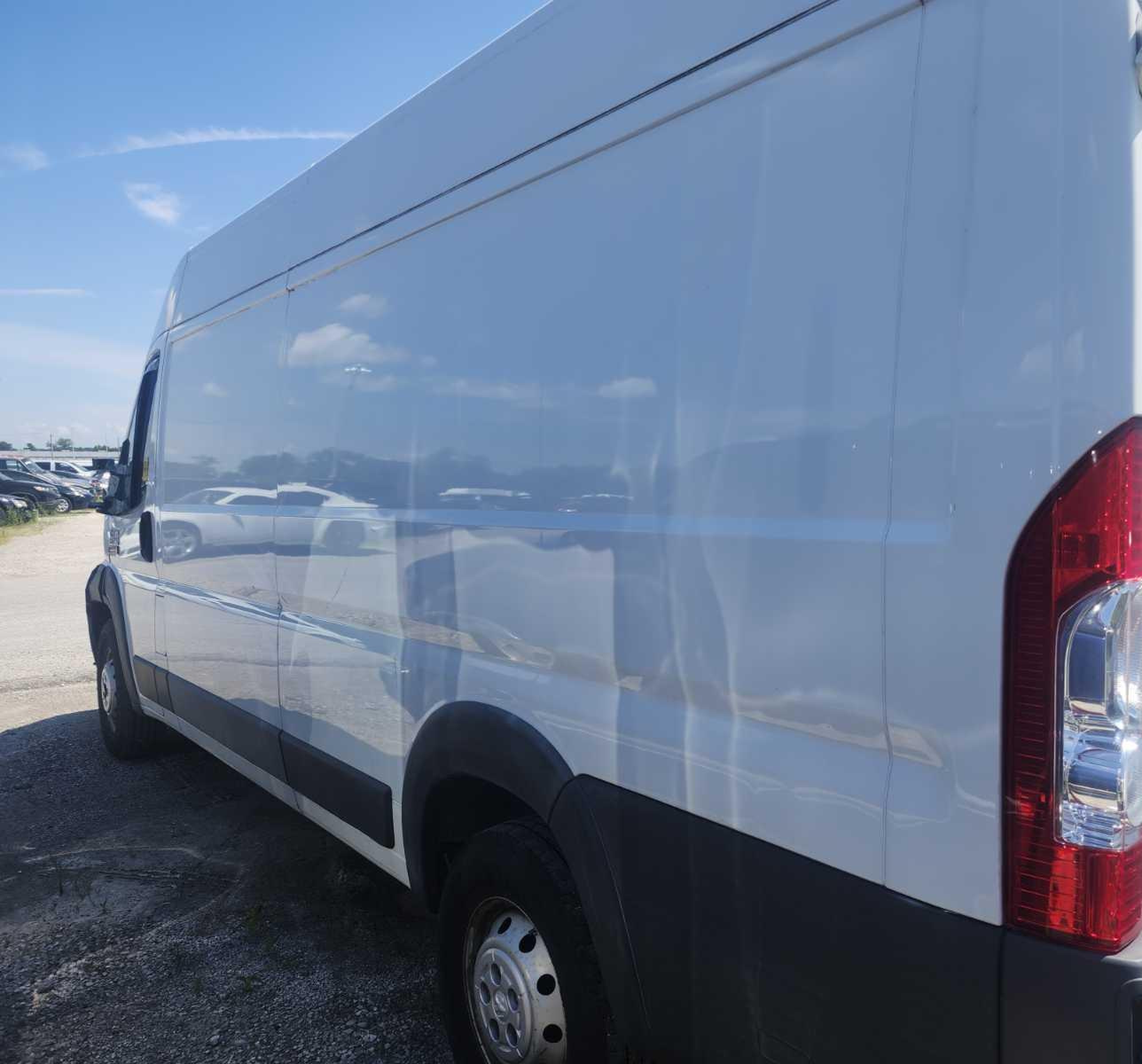 2015 Ram Promaster 3500 High Roof White vin: 3C6URVJG8FE509762