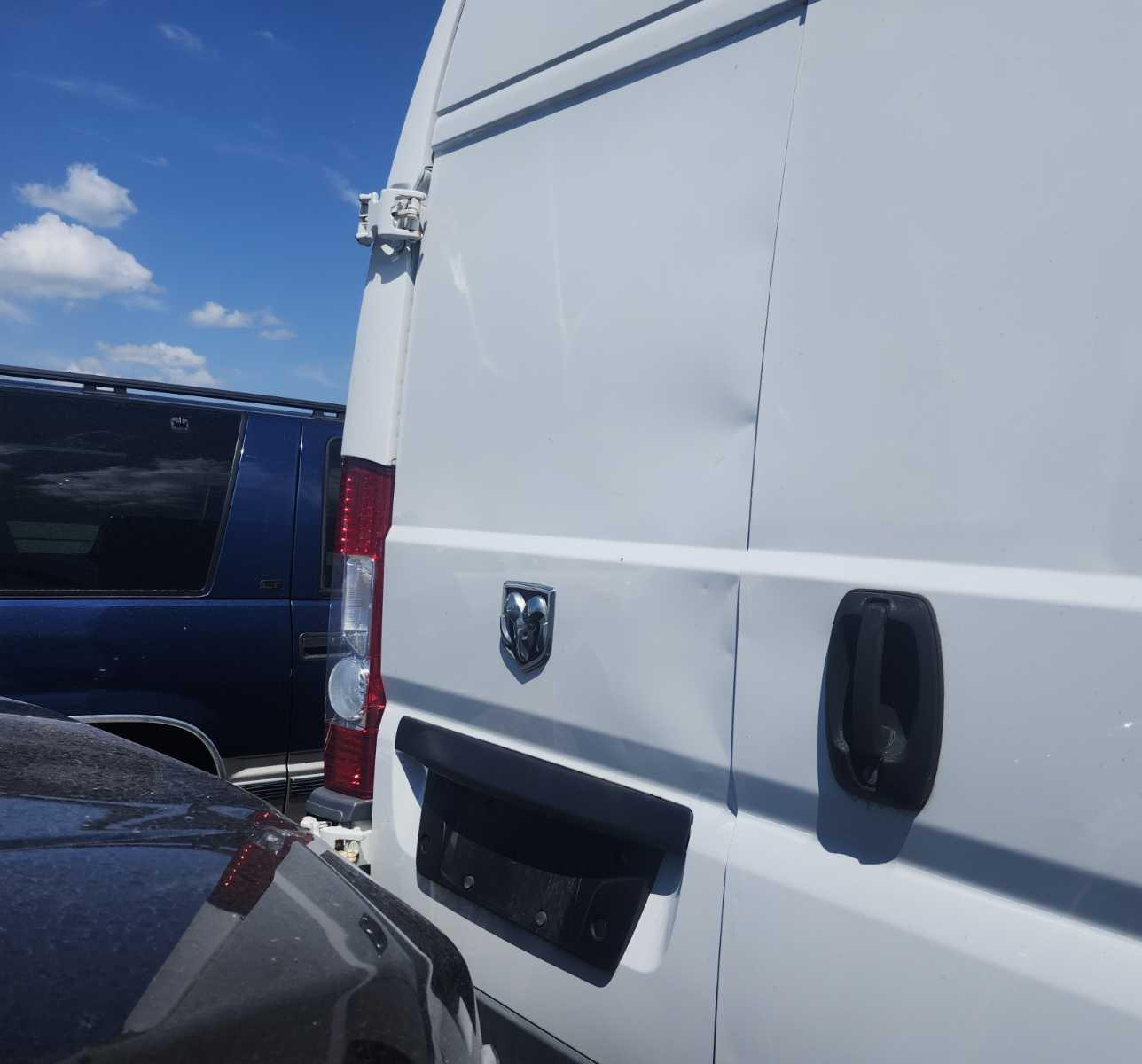 2015 Ram Promaster 3500 High Roof White vin: 3C6URVJG8FE509762