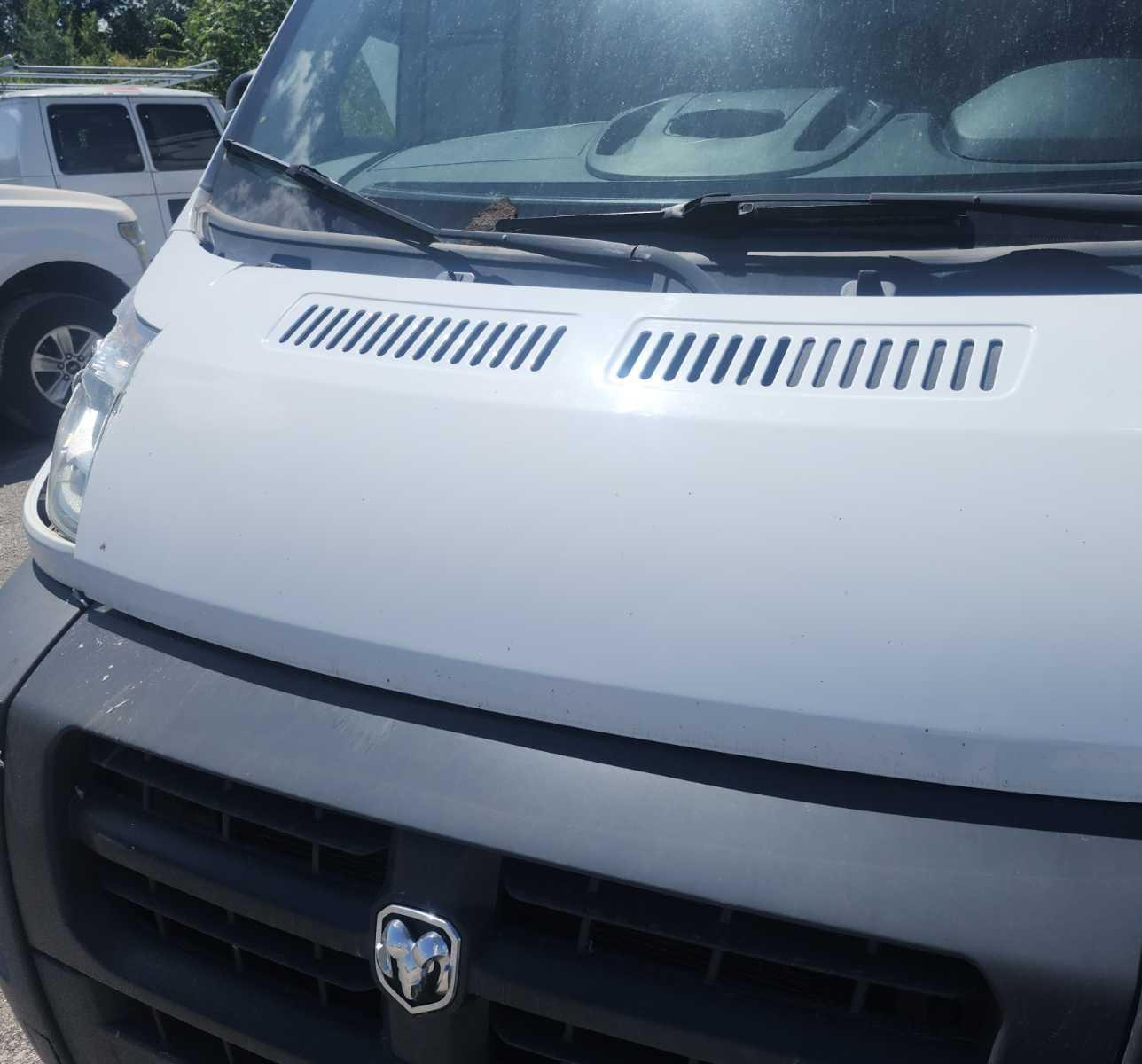 2015 Ram Promaster 3500 High Roof White vin: 3C6URVJG8FE509762