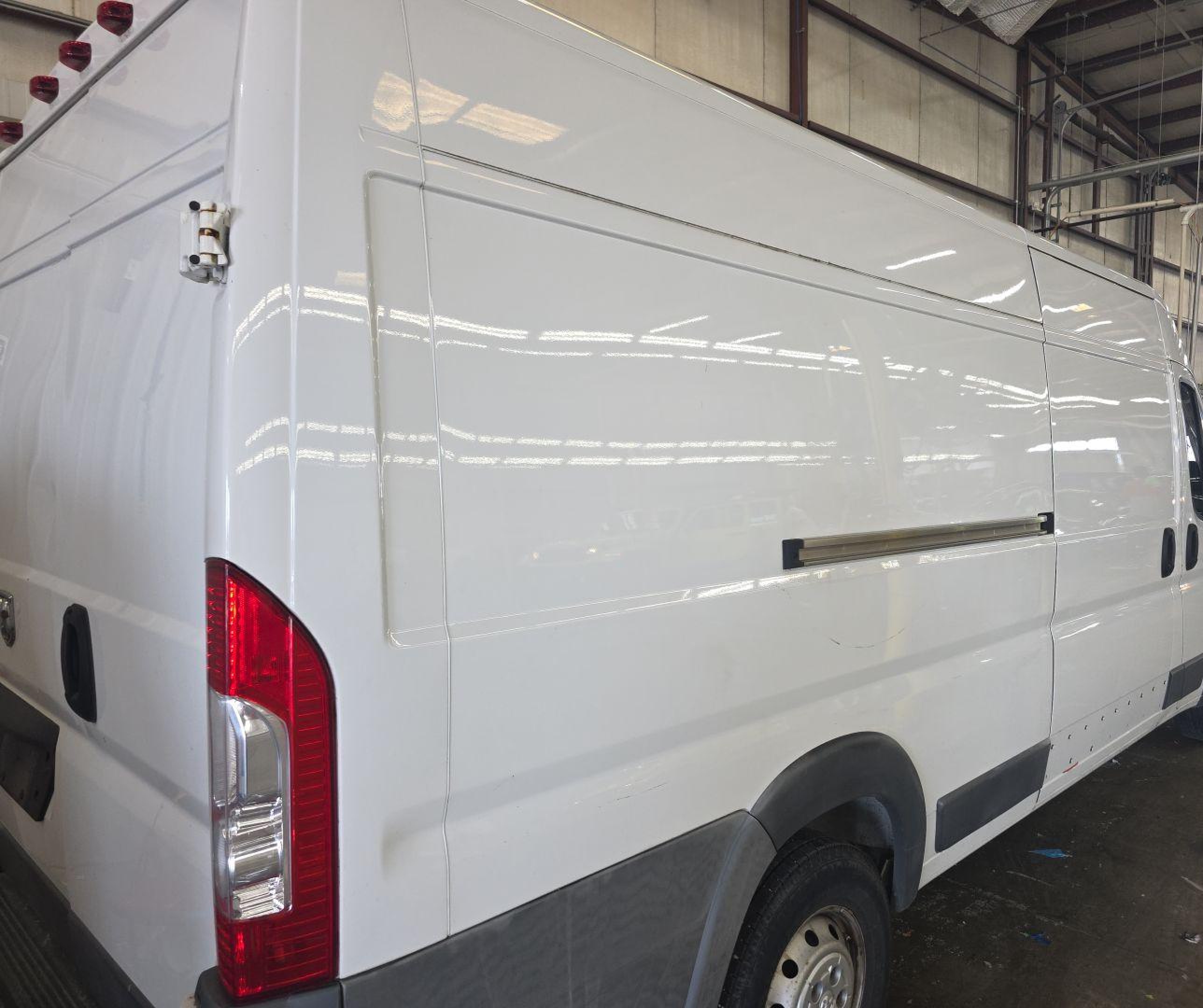 2015 Ram Promaster 3500 High Roof White vin: 3C6URVJG8FE509762