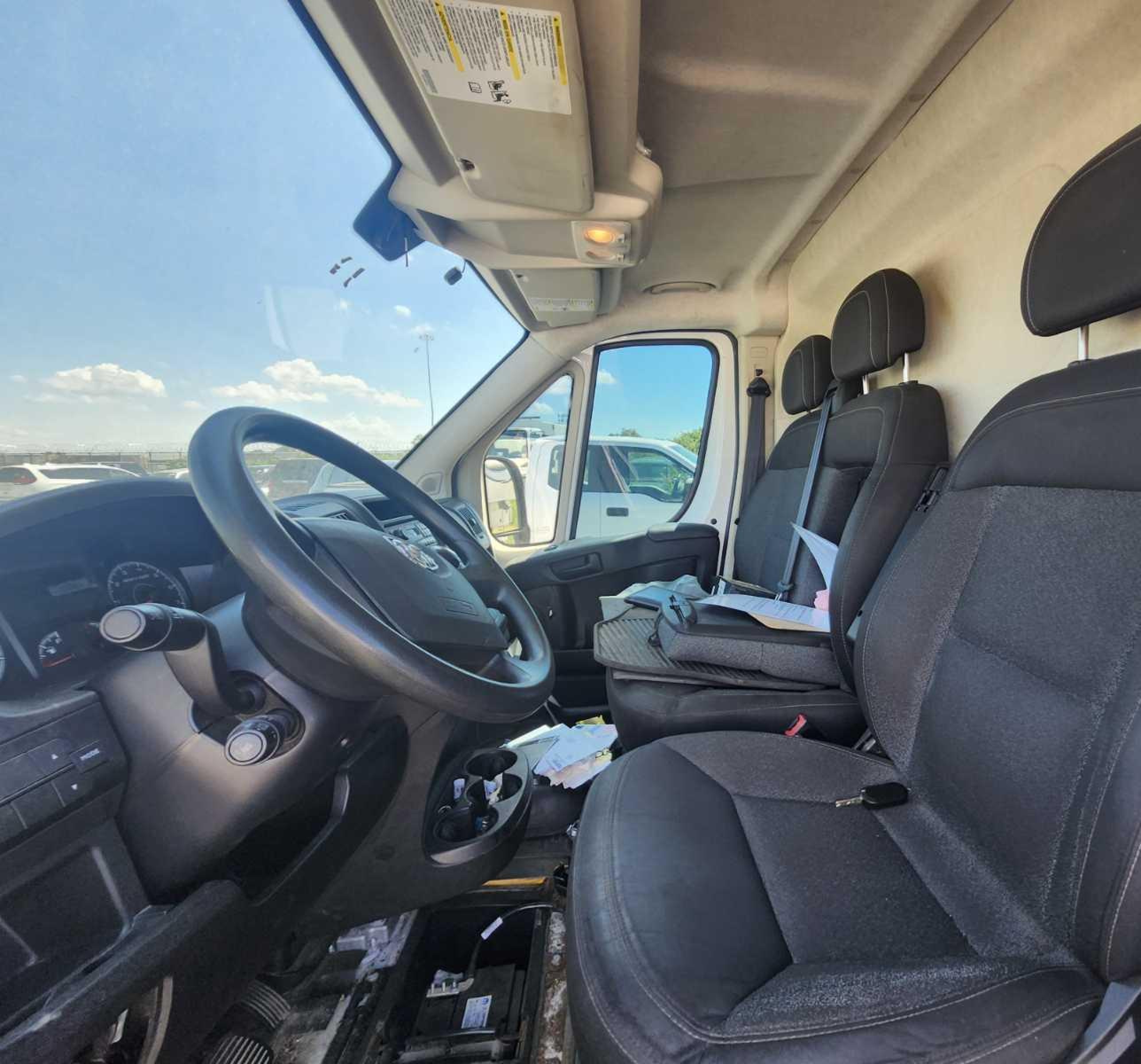 2015 Ram Promaster 3500 High Roof White vin: 3C6URVJG8FE509762