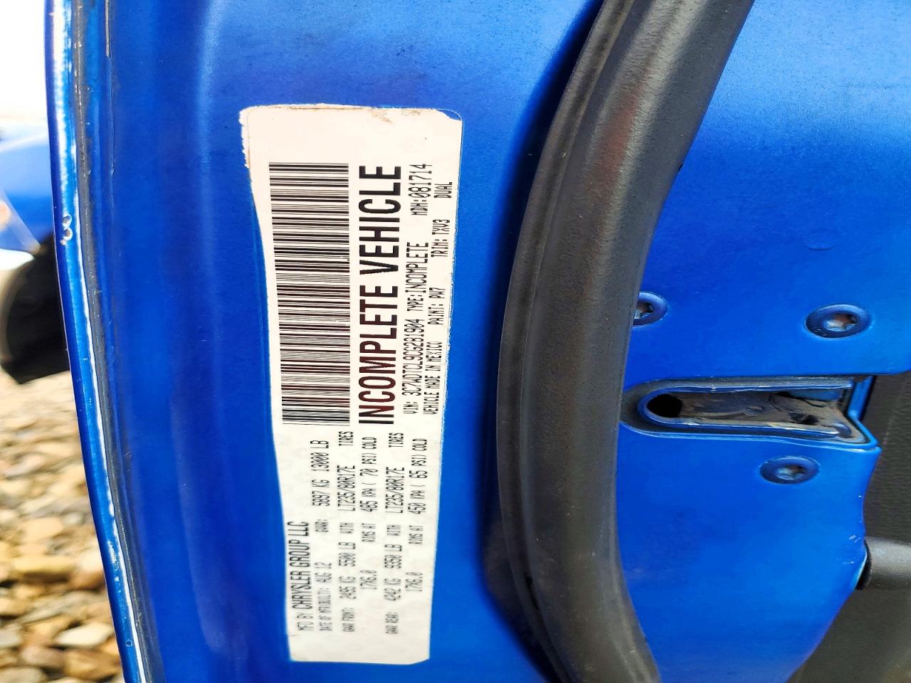 2012 Dodge Ram 3500 St Blue vin: 3C7WDTCL9CG281904