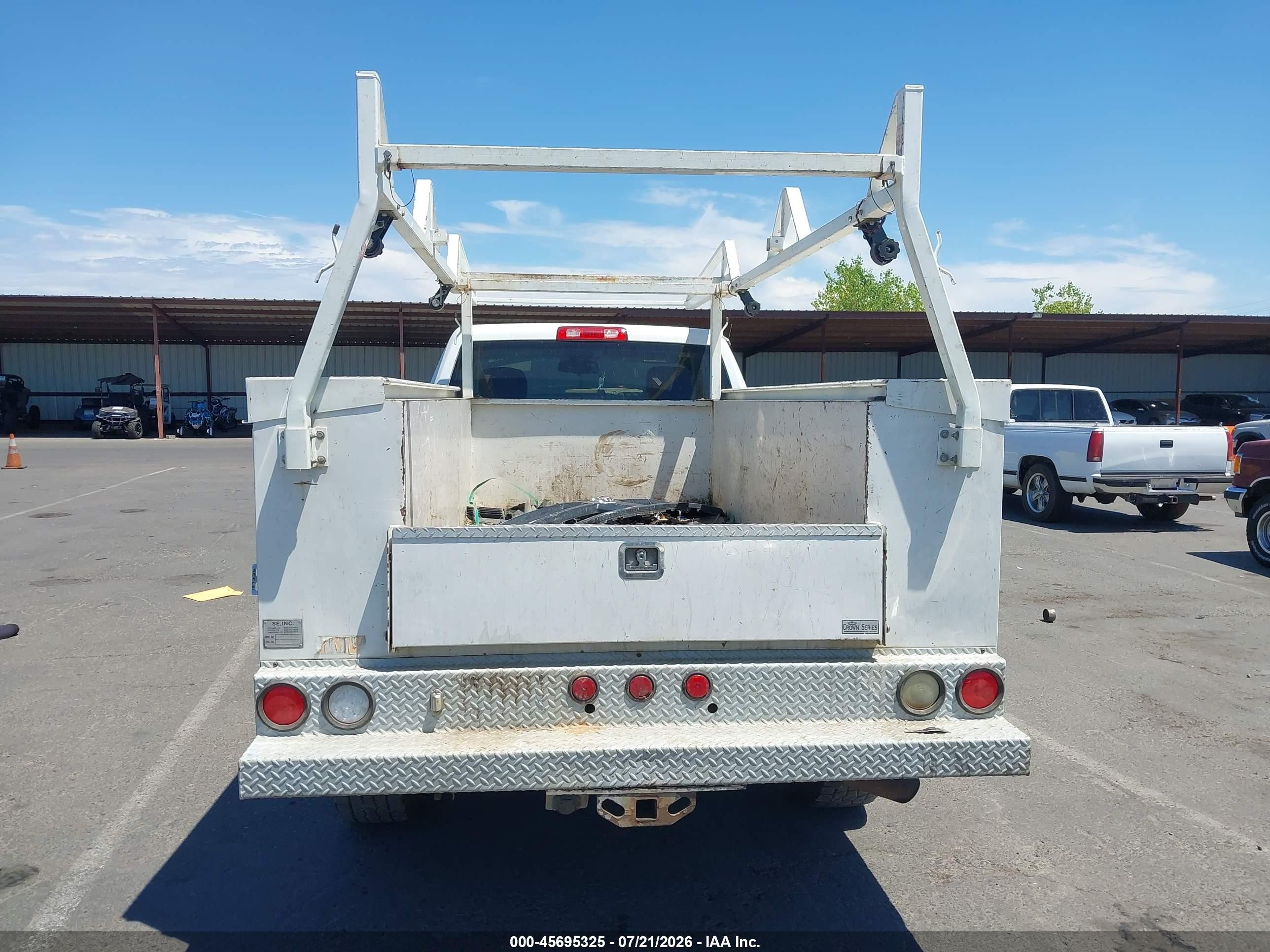 2014 Ram 2500 Tradesman White vin: 3C7WR4AJXEG184738