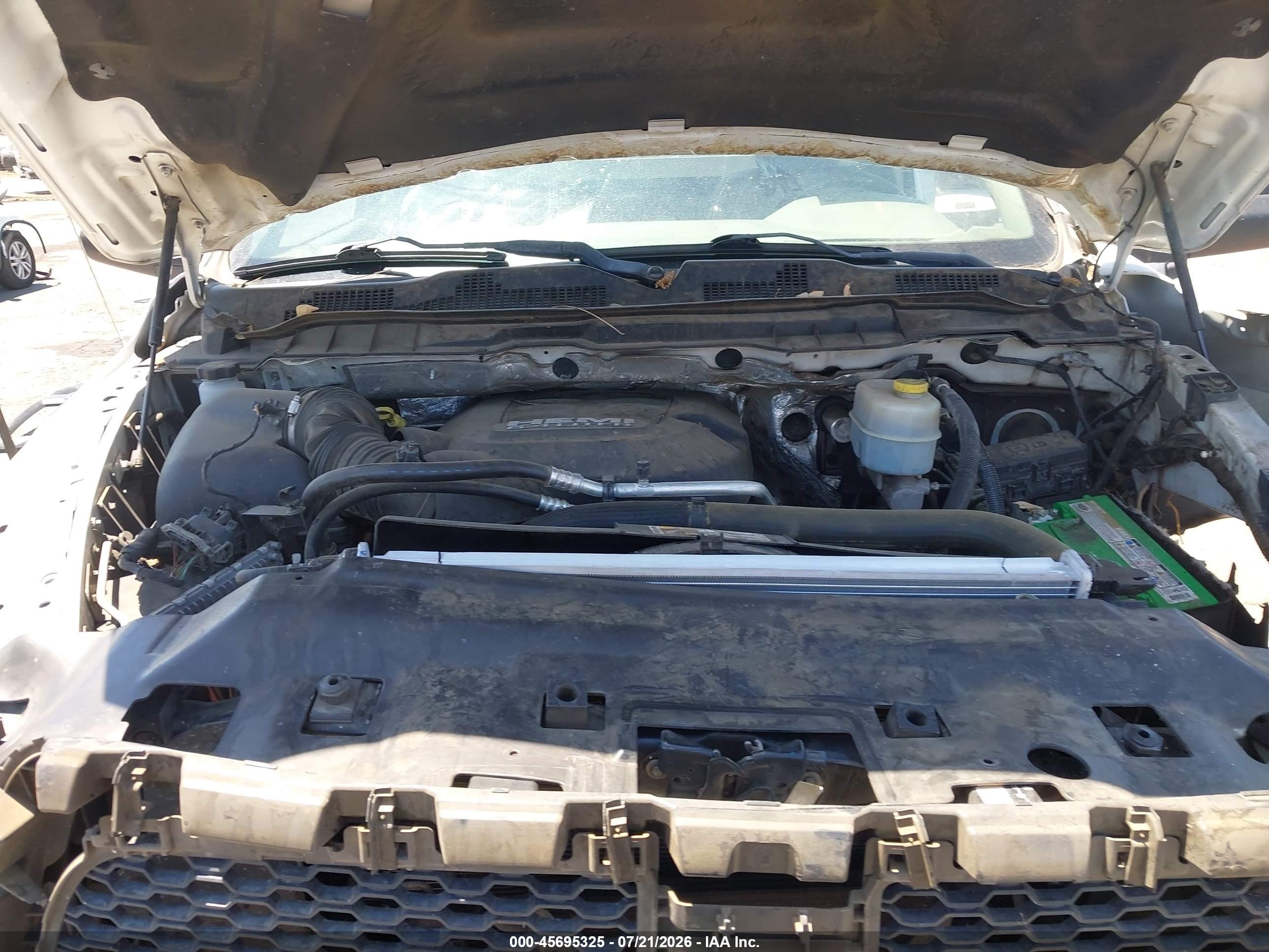 2014 Ram 2500 Tradesman White vin: 3C7WR4AJXEG184738