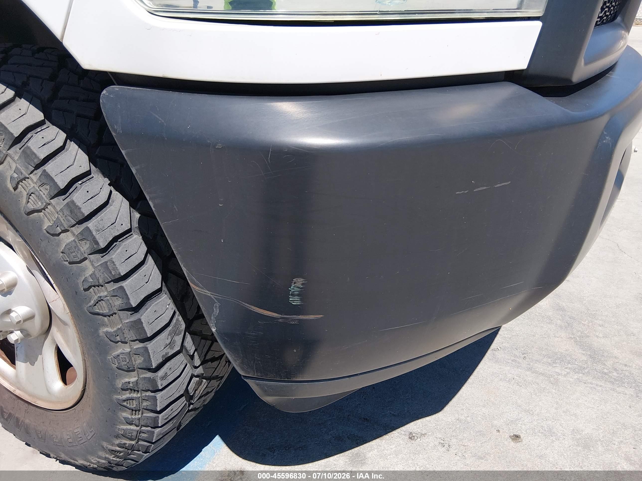2015 Ram 2500 Tradesman Белый vin: 3C7WR4AT4FG704824