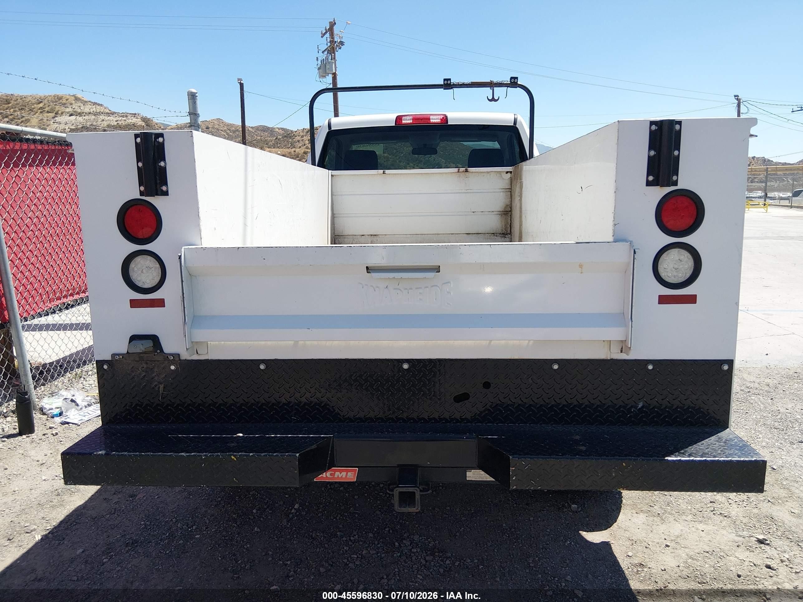 2015 Ram 2500 Tradesman Белый vin: 3C7WR4AT4FG704824