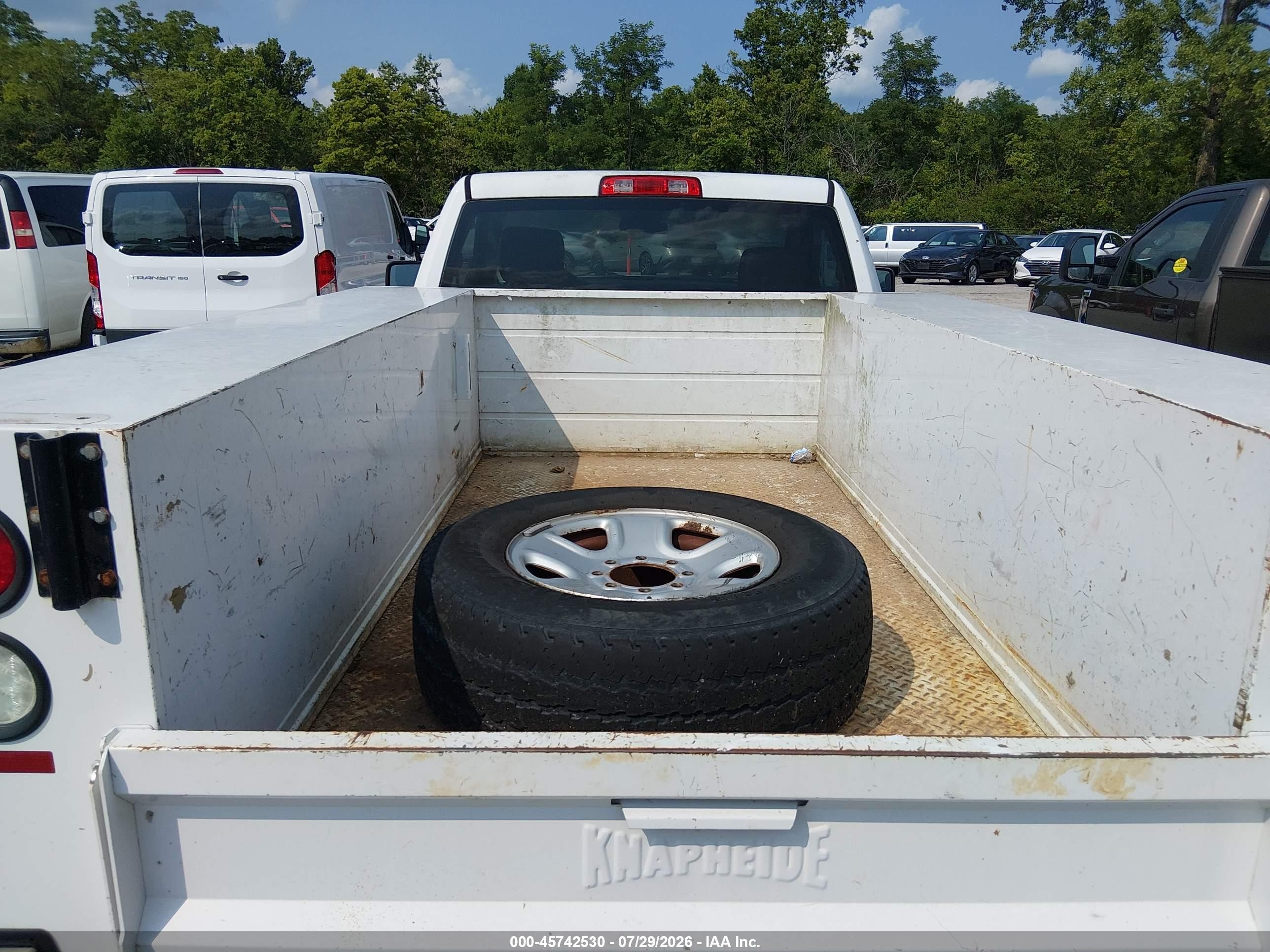 2015 Ram 2500 Tradesman White vin: 3C7WR4AT9FG704818
