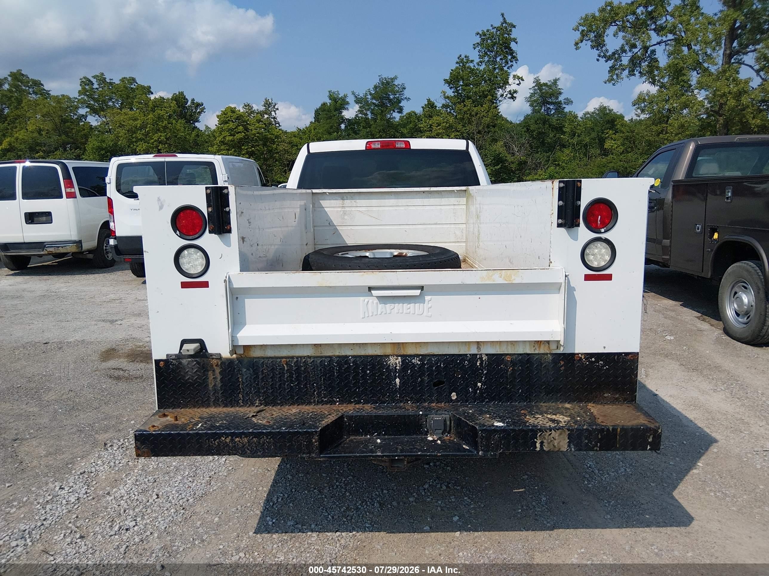 2015 Ram 2500 Tradesman White vin: 3C7WR4AT9FG704818