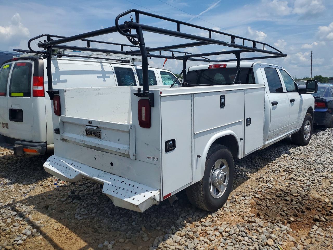2024 Ram 2500 Tradesman Белый vin: 3C7WR4HJ8RG130379