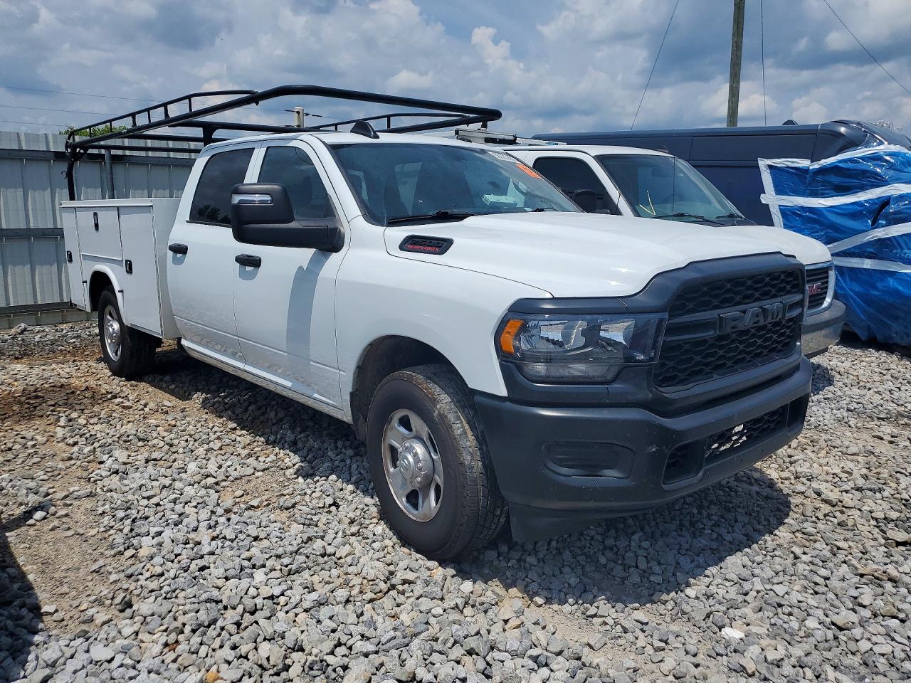 2024 Ram 2500 Tradesman Белый vin: 3C7WR4HJ8RG130379