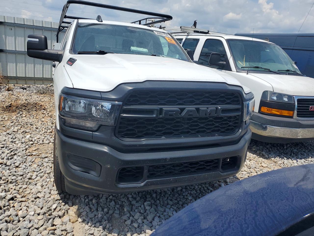 2024 Ram 2500 Tradesman Белый vin: 3C7WR4HJ8RG130379