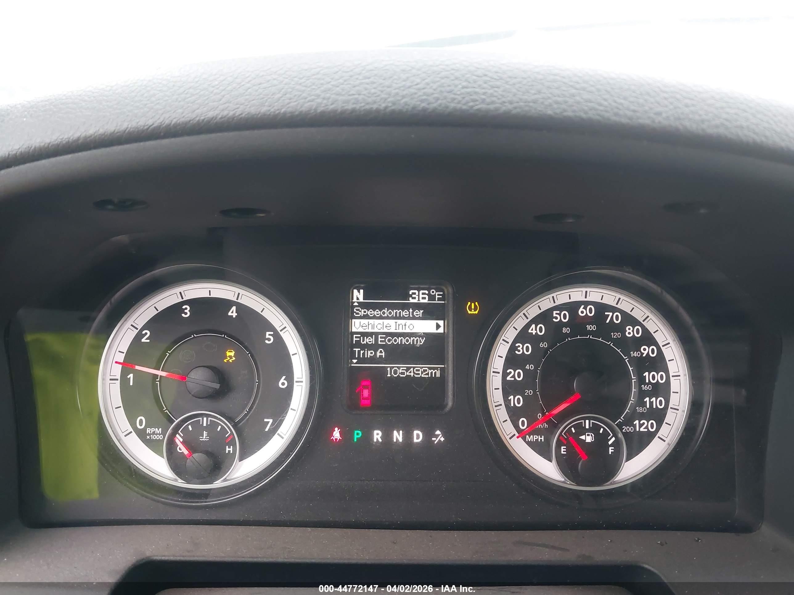 2015 Ram 2500 Tradesman White vin: 3C7WR5HT6FG659400
