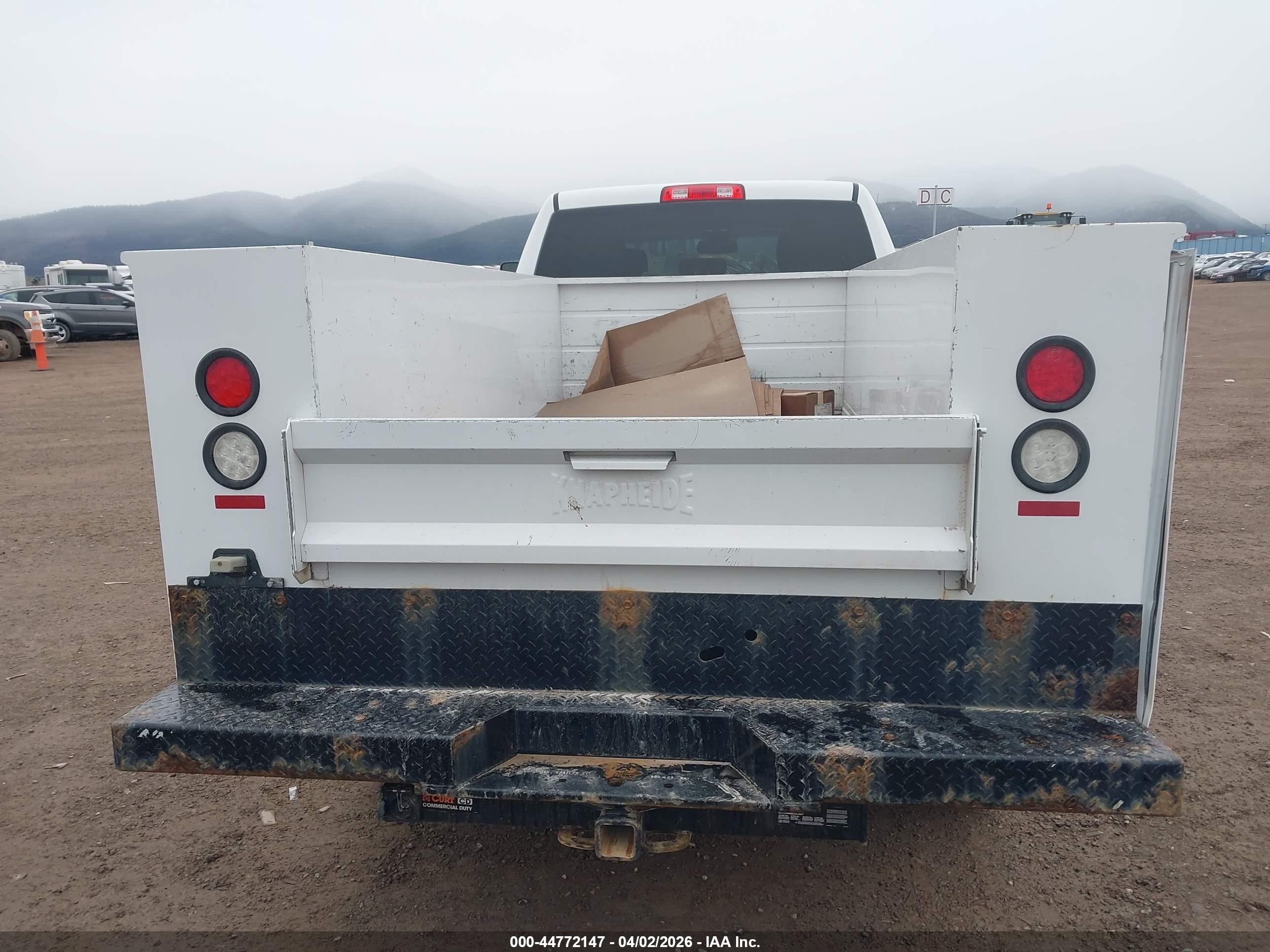 2015 Ram 2500 Tradesman White vin: 3C7WR5HT6FG659400