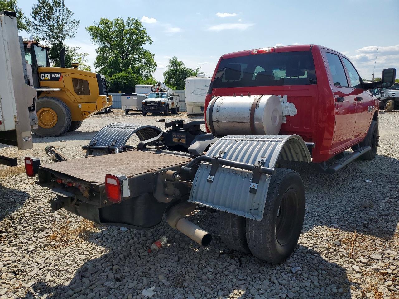 2014 Ram 3500 Красный vin: 3C7WRTCL2EG287385