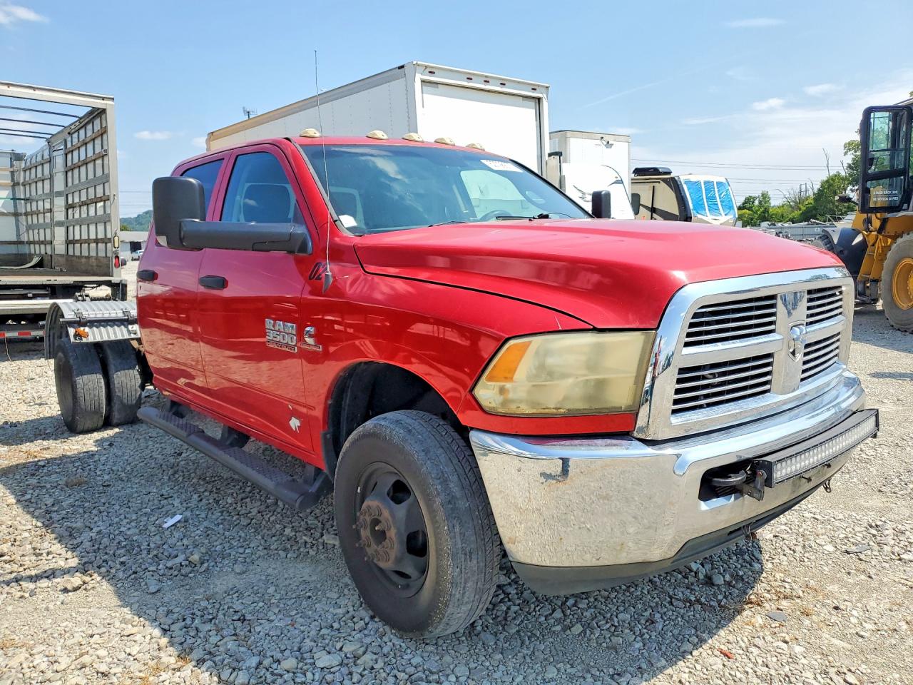 2014 Ram 3500 Красный vin: 3C7WRTCL2EG287385